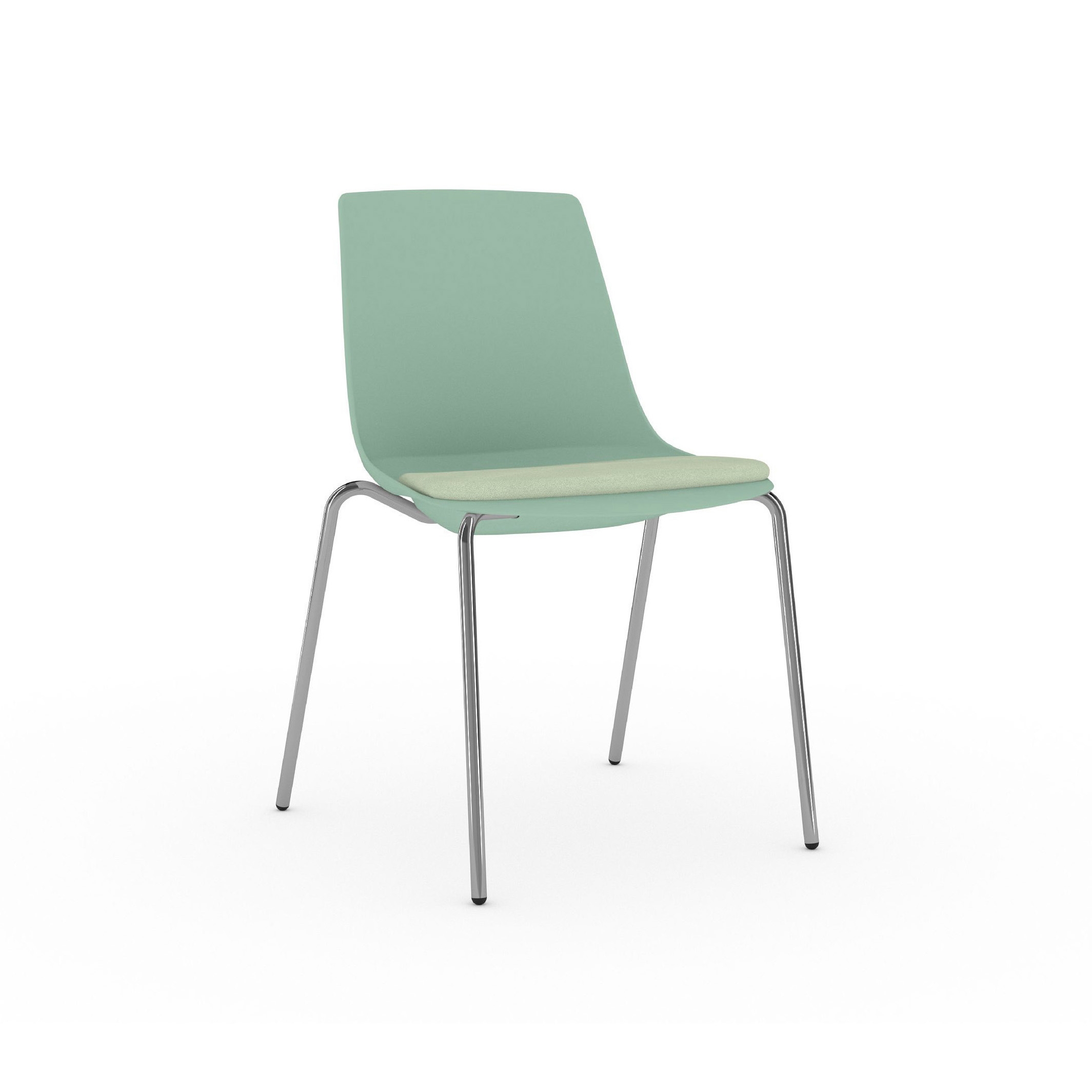 Afficher le produit Solix chaise visiteur 4 pieds du fabricant Viasit