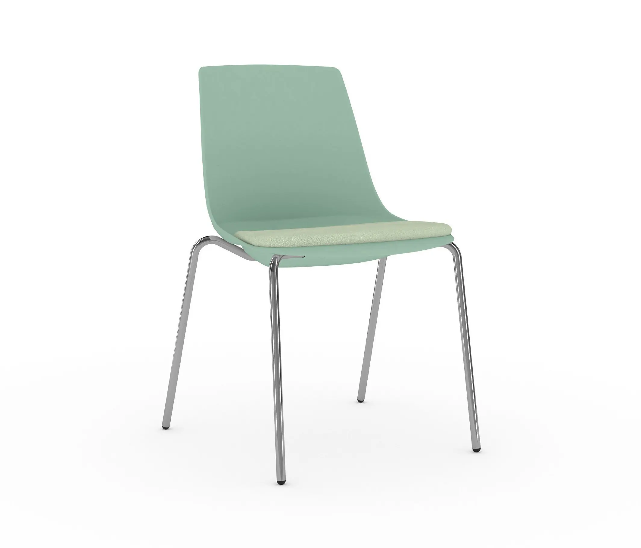 Viasit - Solix visitors chair, 4 leg