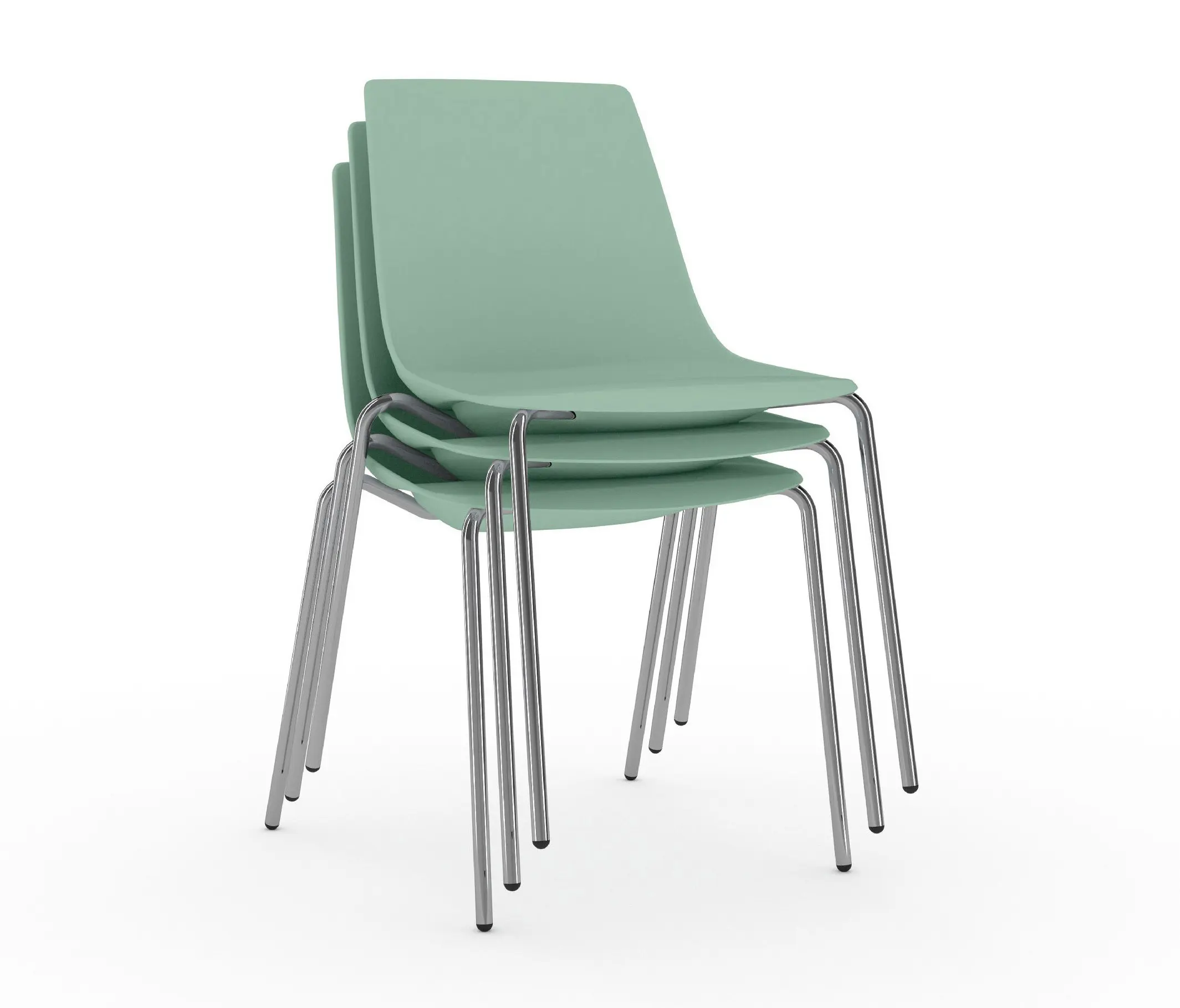 Viasit - Solix visitors chair, 4 leg