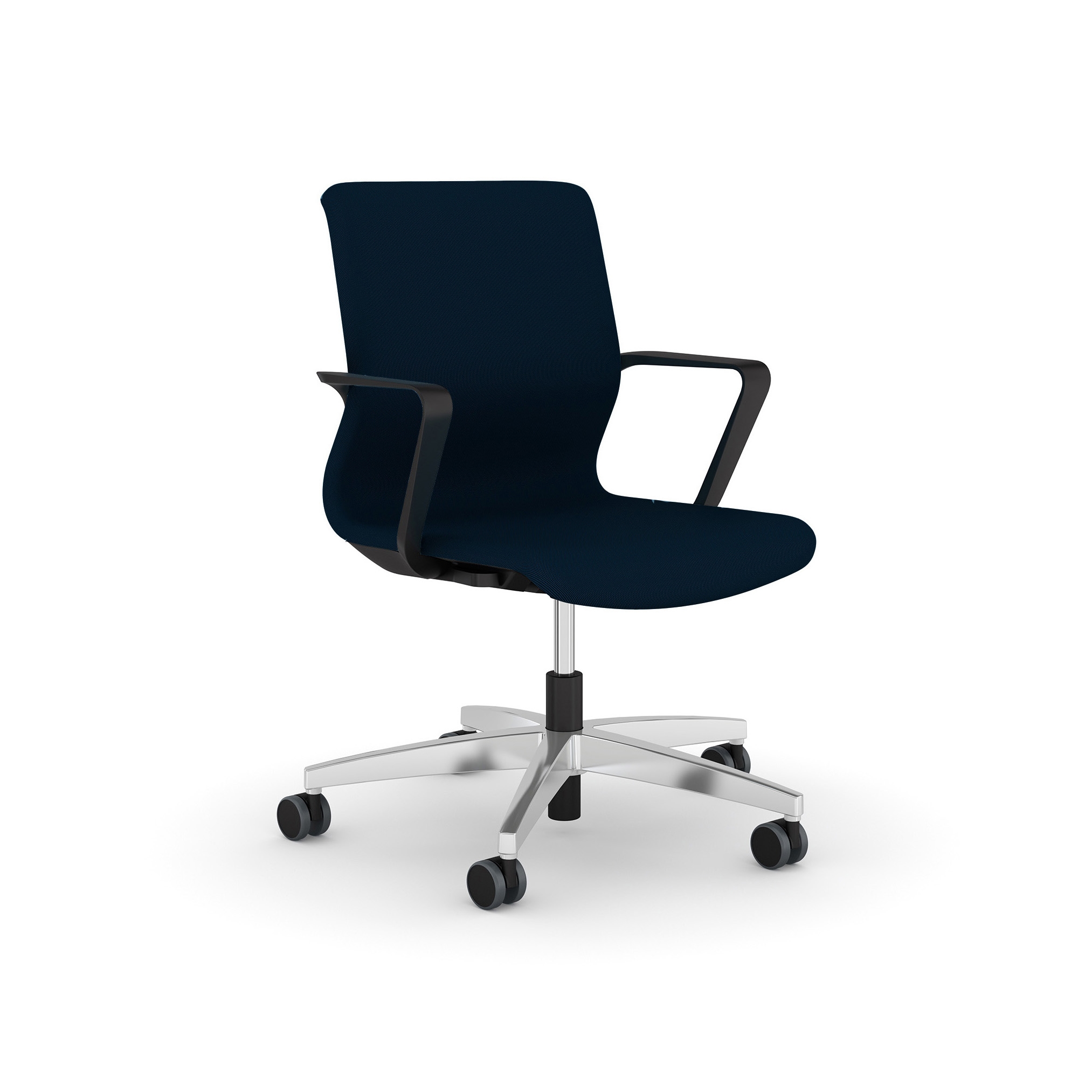 Drumback swivel conference chair