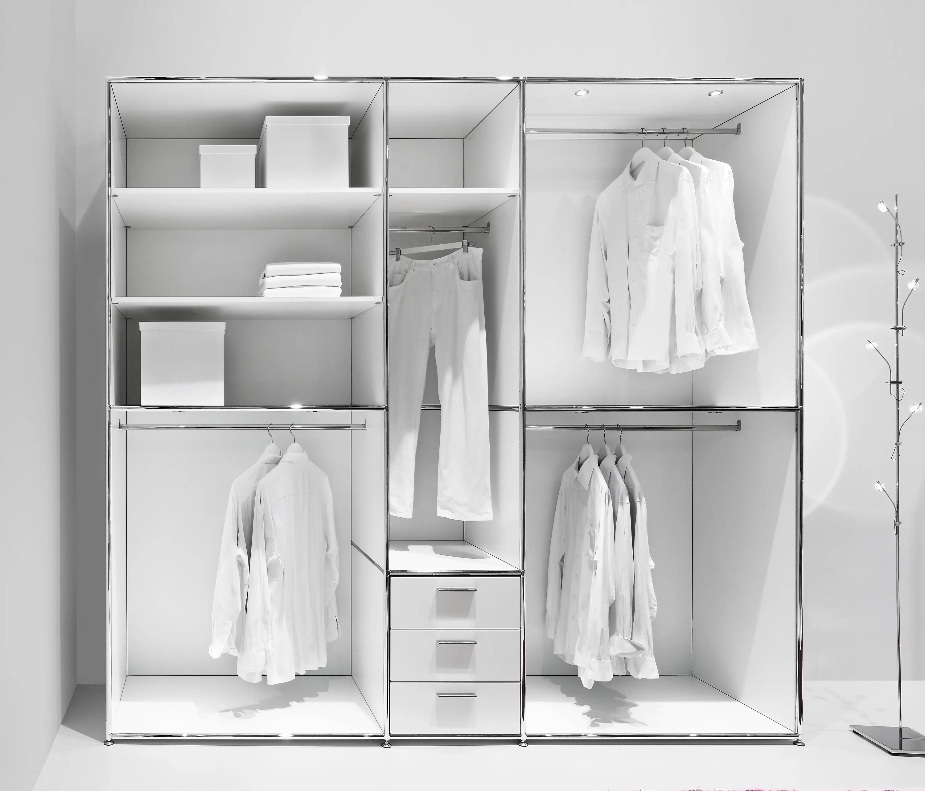 Dauphin Home - Open cloakroom unit