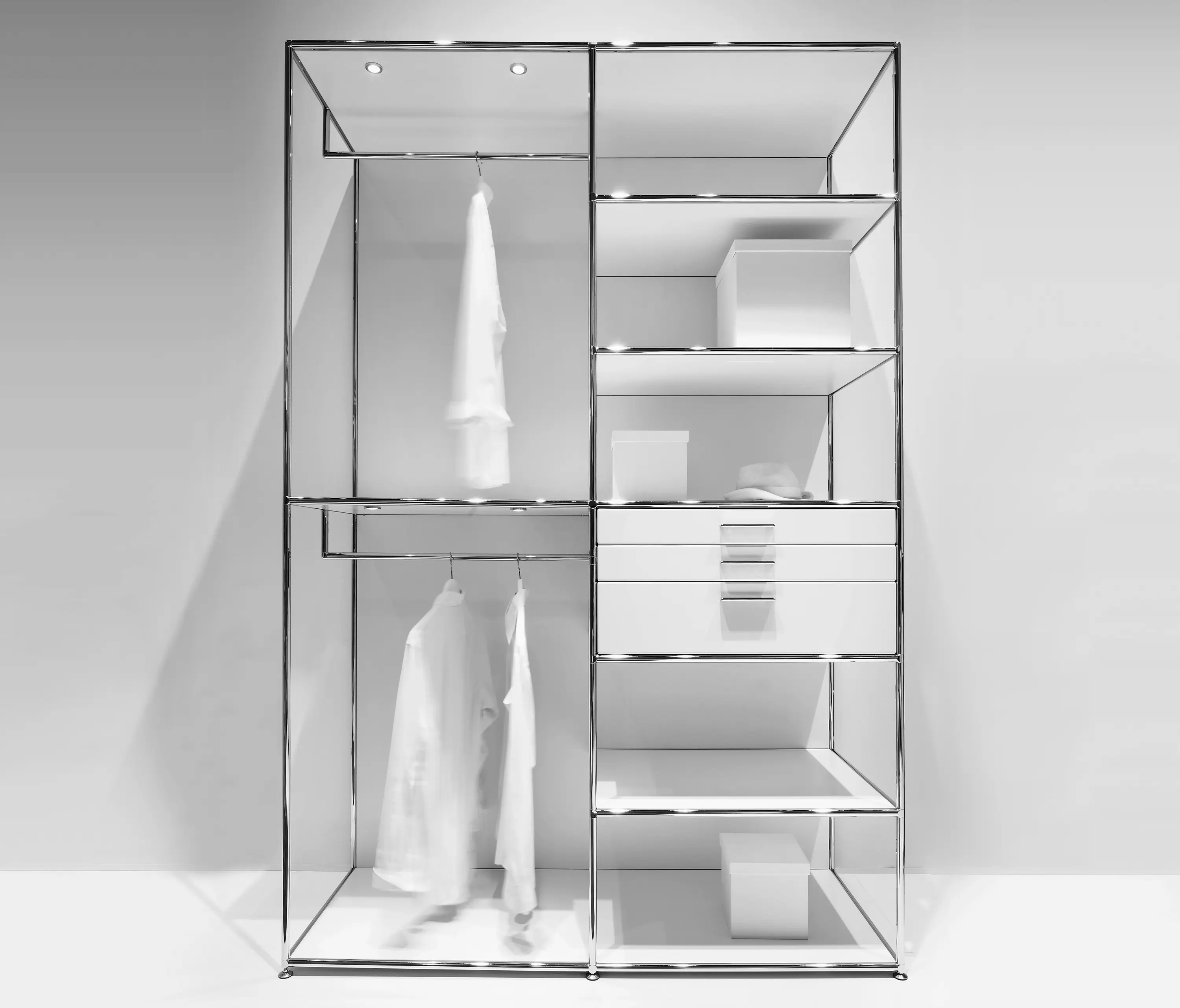 Dauphin Home - Open cloakroom unit