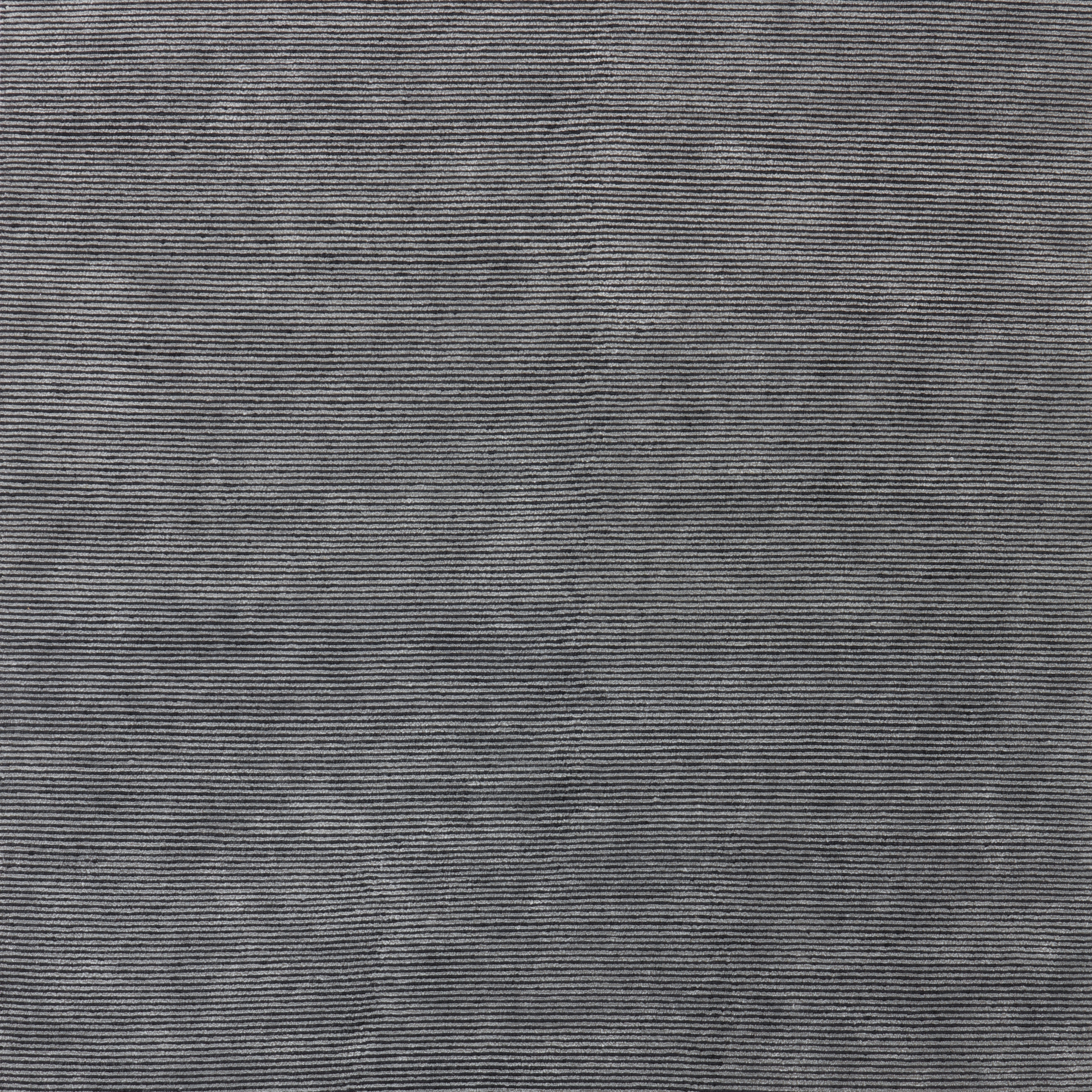 HAND-KNOTTED PILE RUG IN WOOL AND LINEN