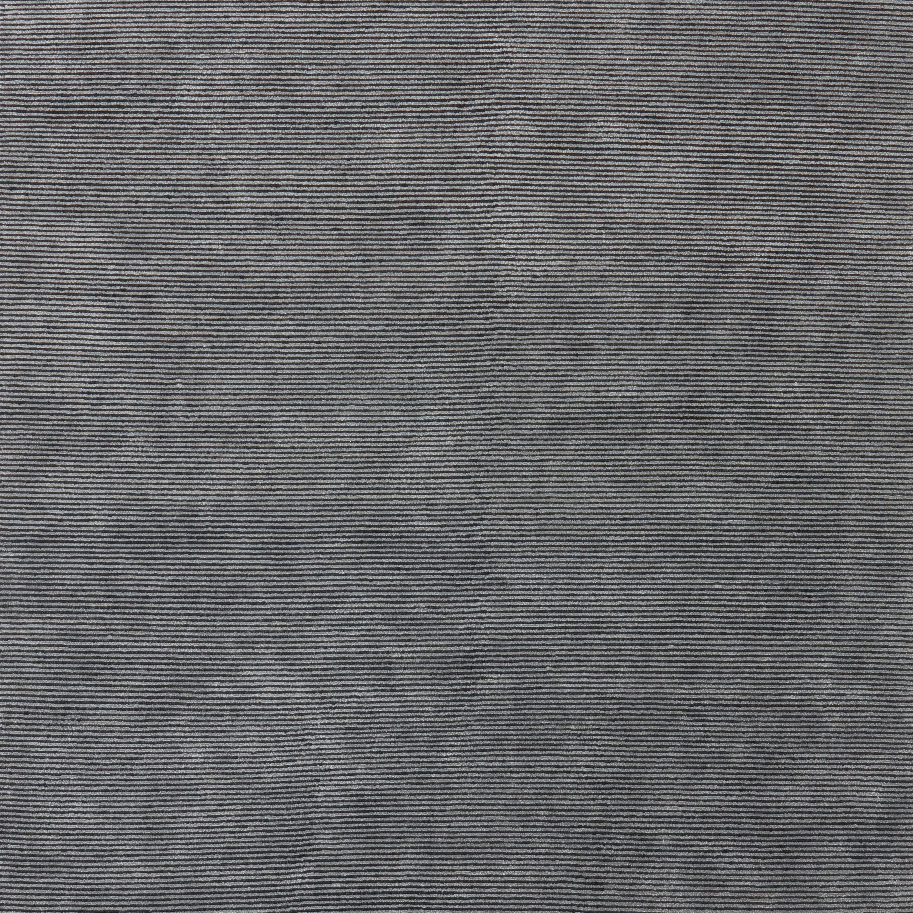 HAND-KNOTTED PILE RUG IN WOOL AND LINEN