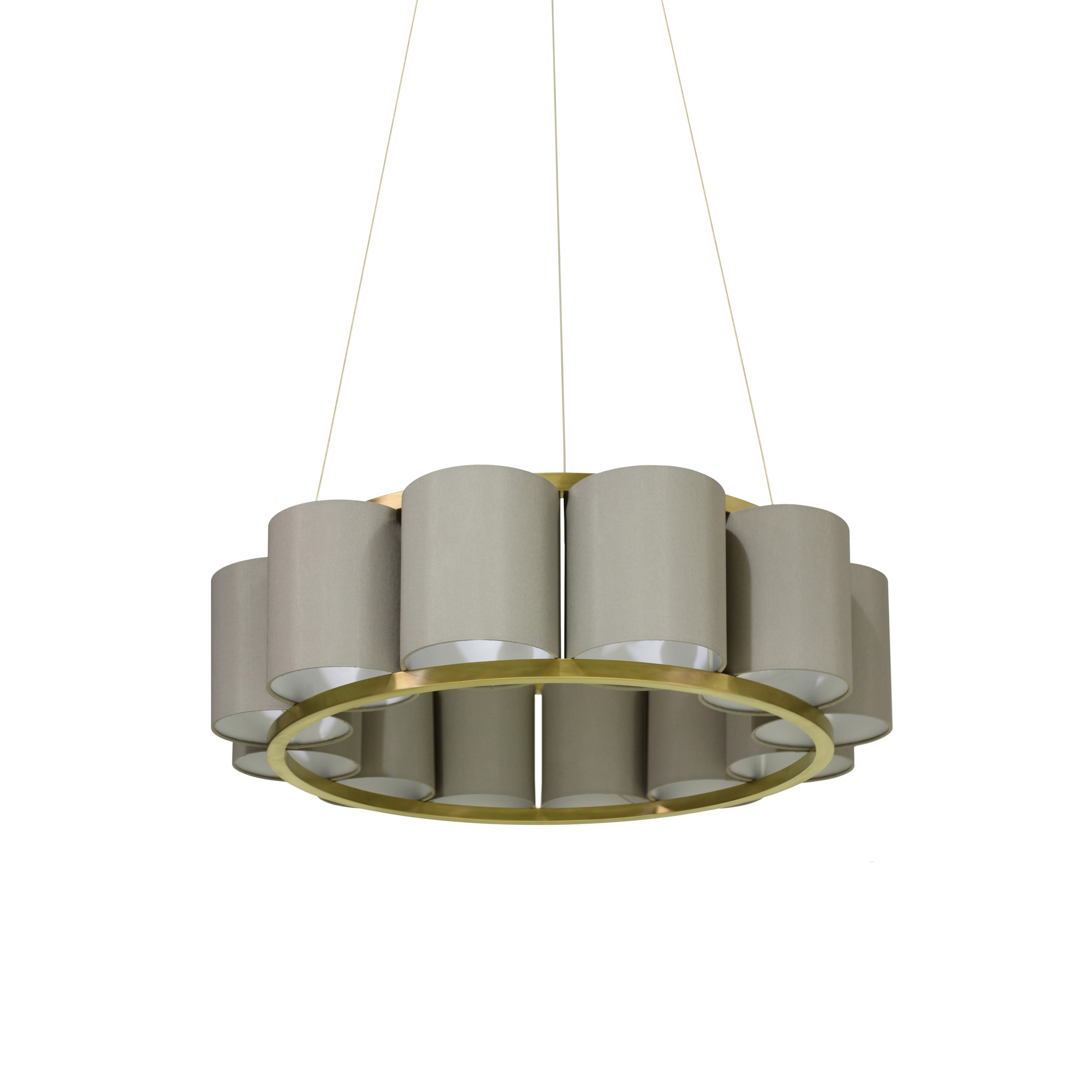 Afficher le produit Bibendum Chandelier 12 shades du fabricant Martin Huxford Studio
