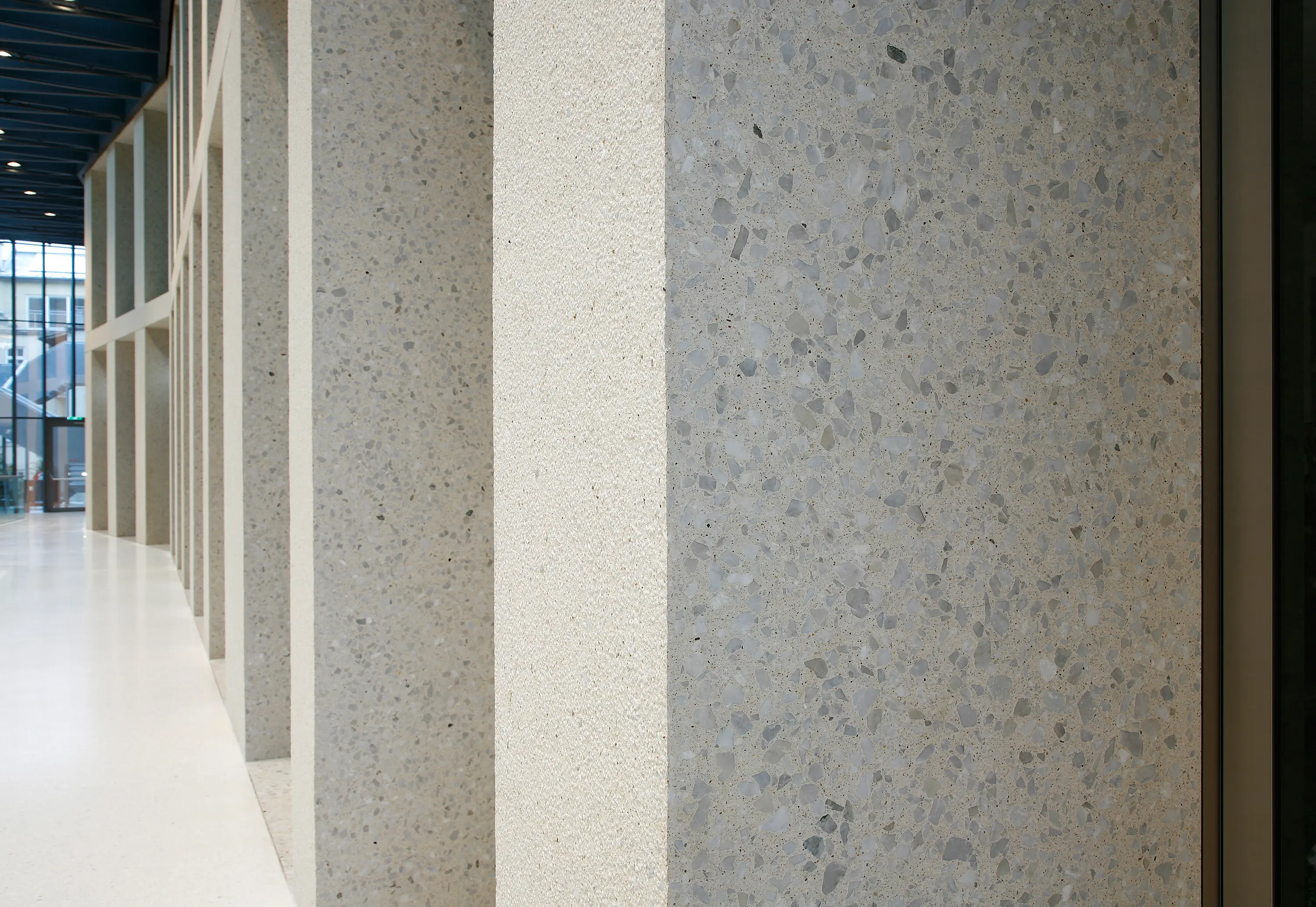 Hering Architectural Concrete - Polished Surfaces - yellow