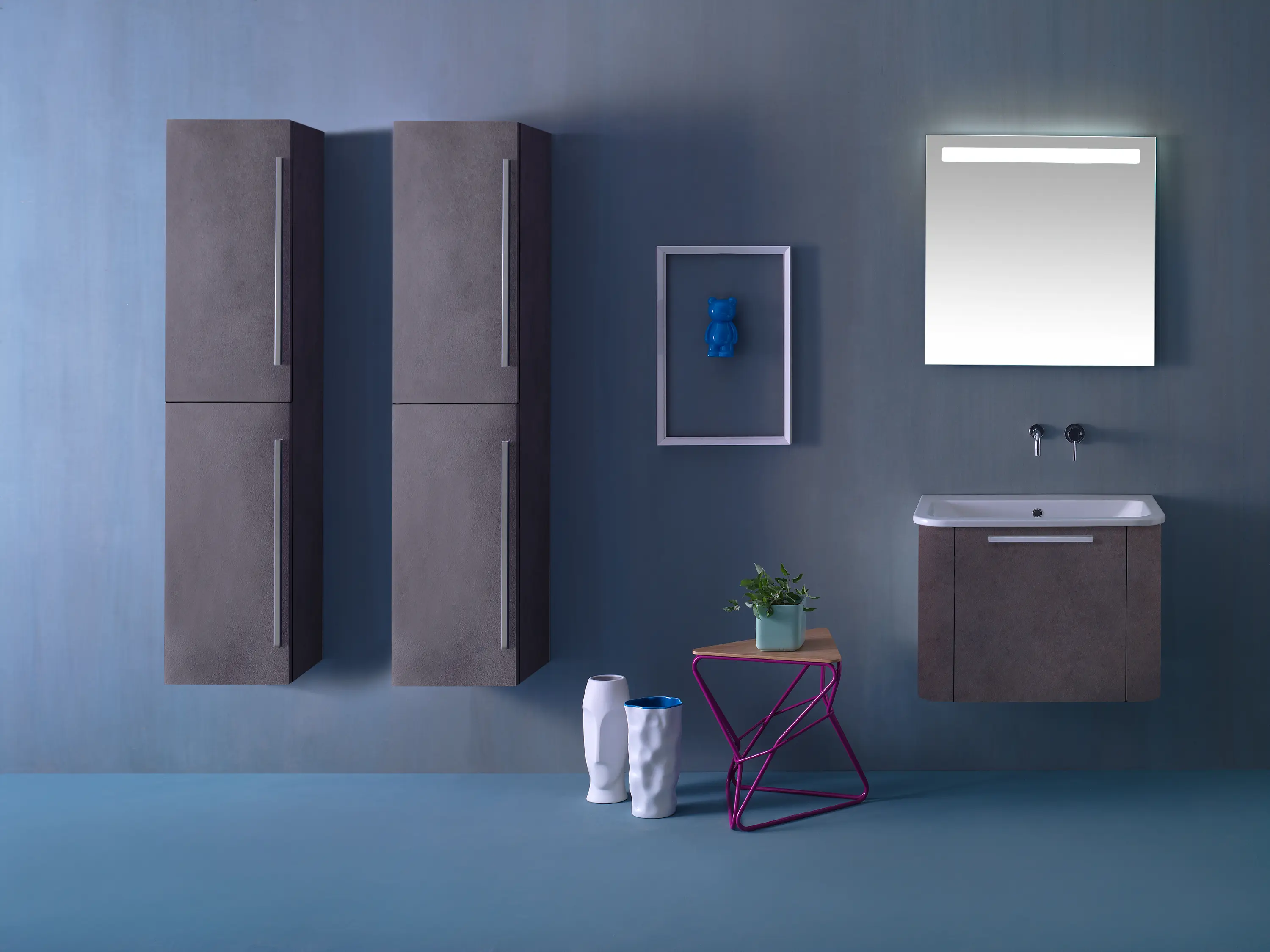 CERAMICA GLOBO - STONE Floor Mounted Pan