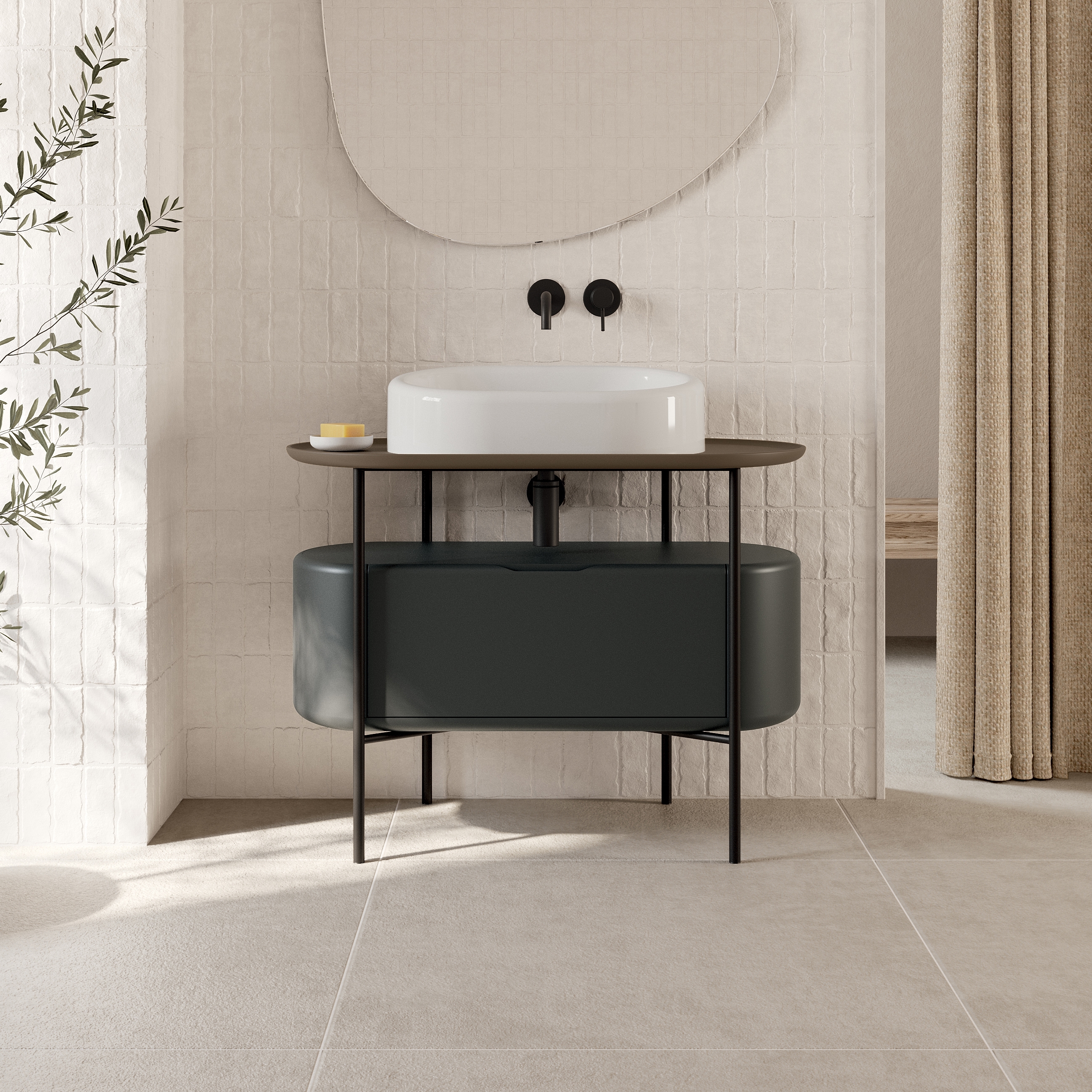 Display product Floorstanding structure OPN22BAR from manufacturer CERAMICA GLOBO