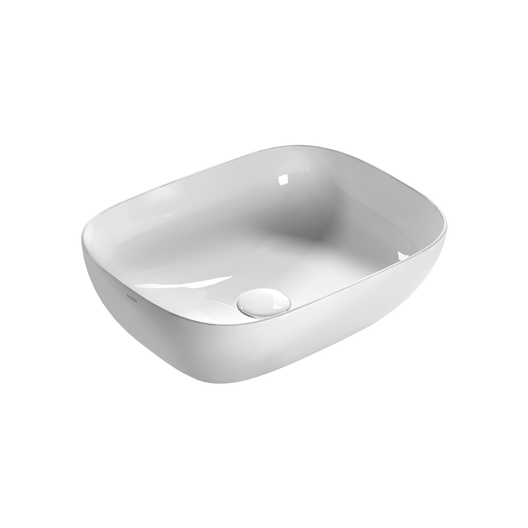 Vertoon produk T-Edge Basin B6R53 van vervaardiger CERAMICA GLOBO