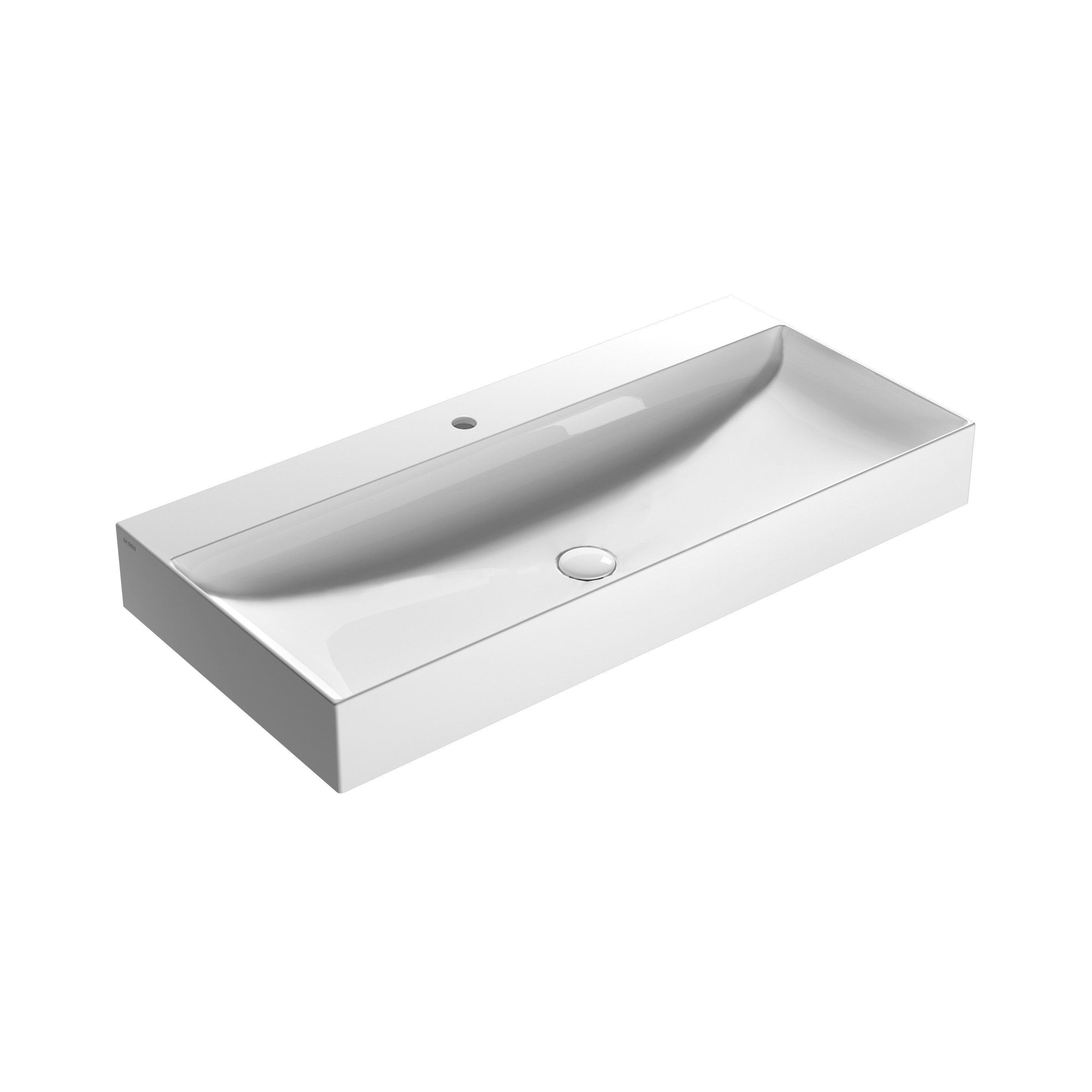 Vertoon produk T-Edge Basin B6R100 van vervaardiger CERAMICA GLOBO