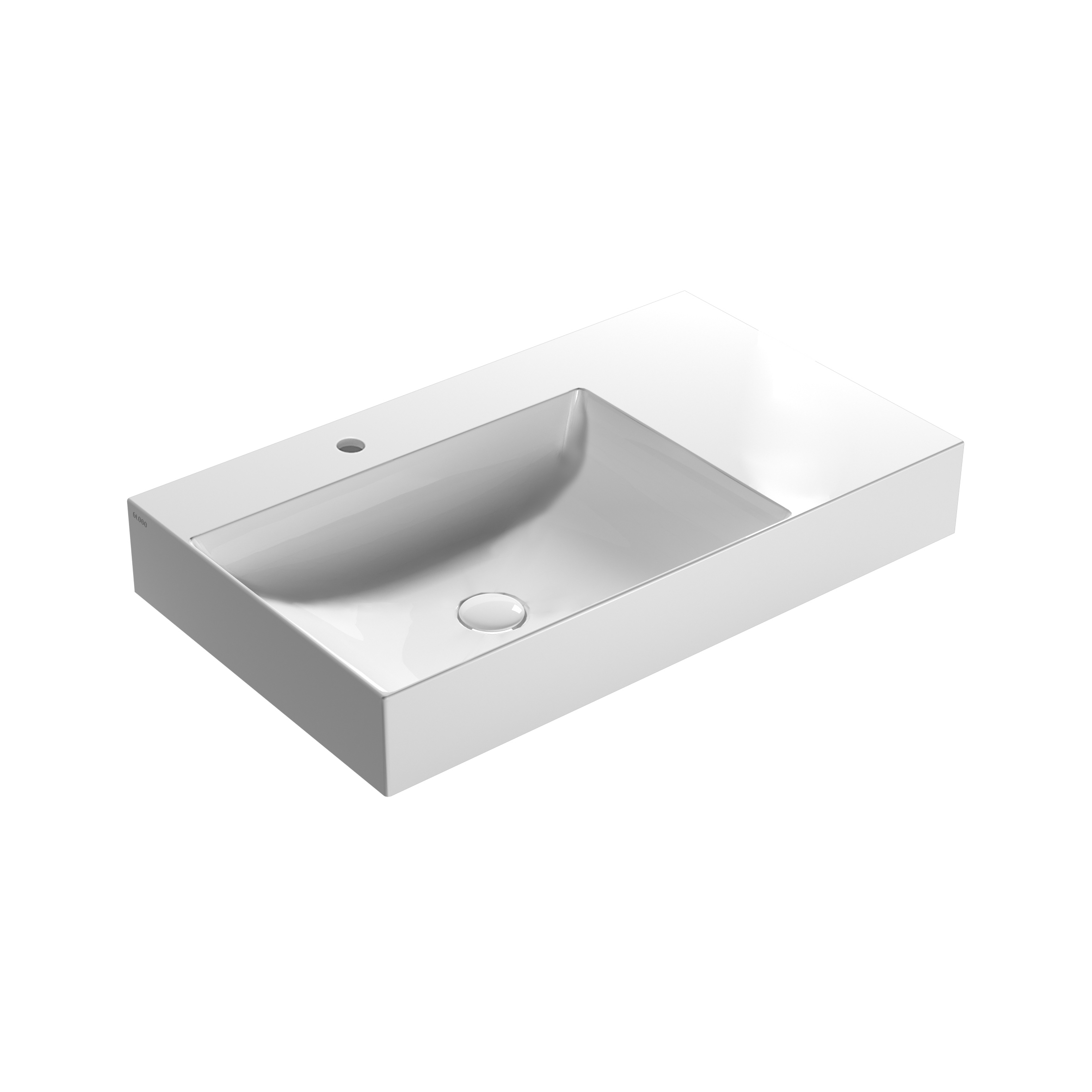 Vertoon produk T-Edge Basin B6R80S van vervaardiger CERAMICA GLOBO