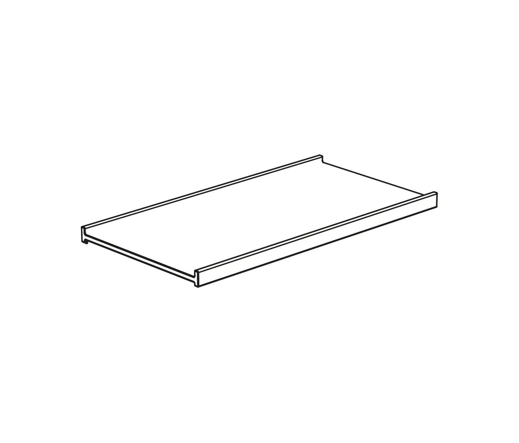 CERAMICA GLOBO - Ceramic washbasin shelf MT001 - MT014