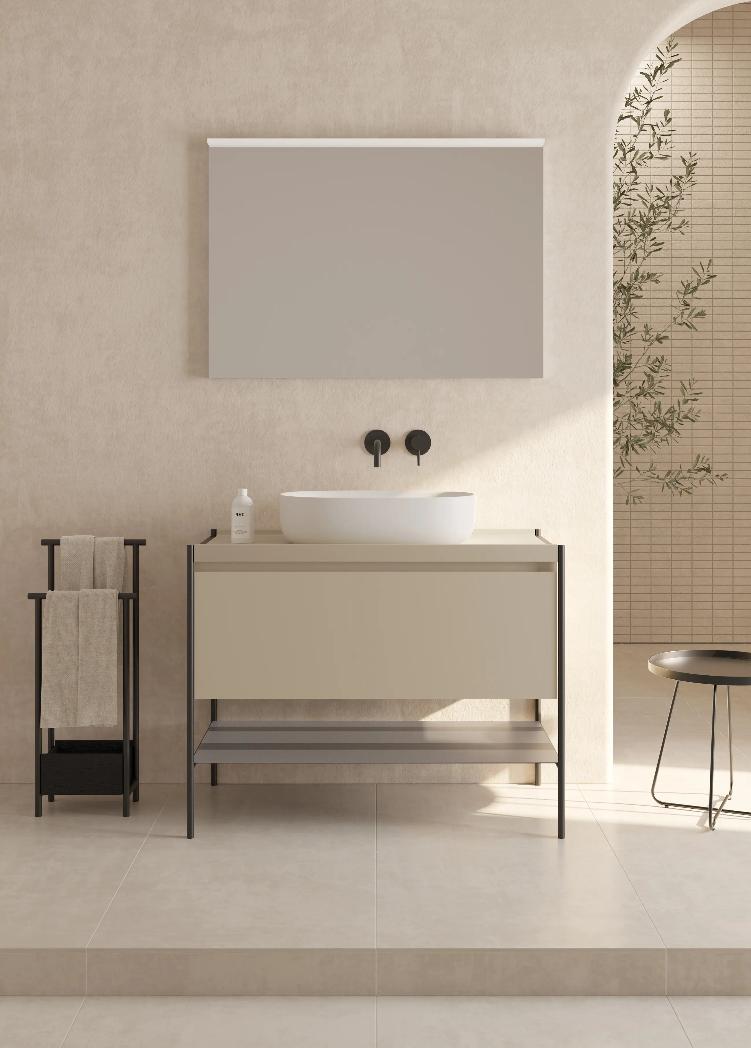 CERAMICA GLOBO - Floorstanding structure MT017BO