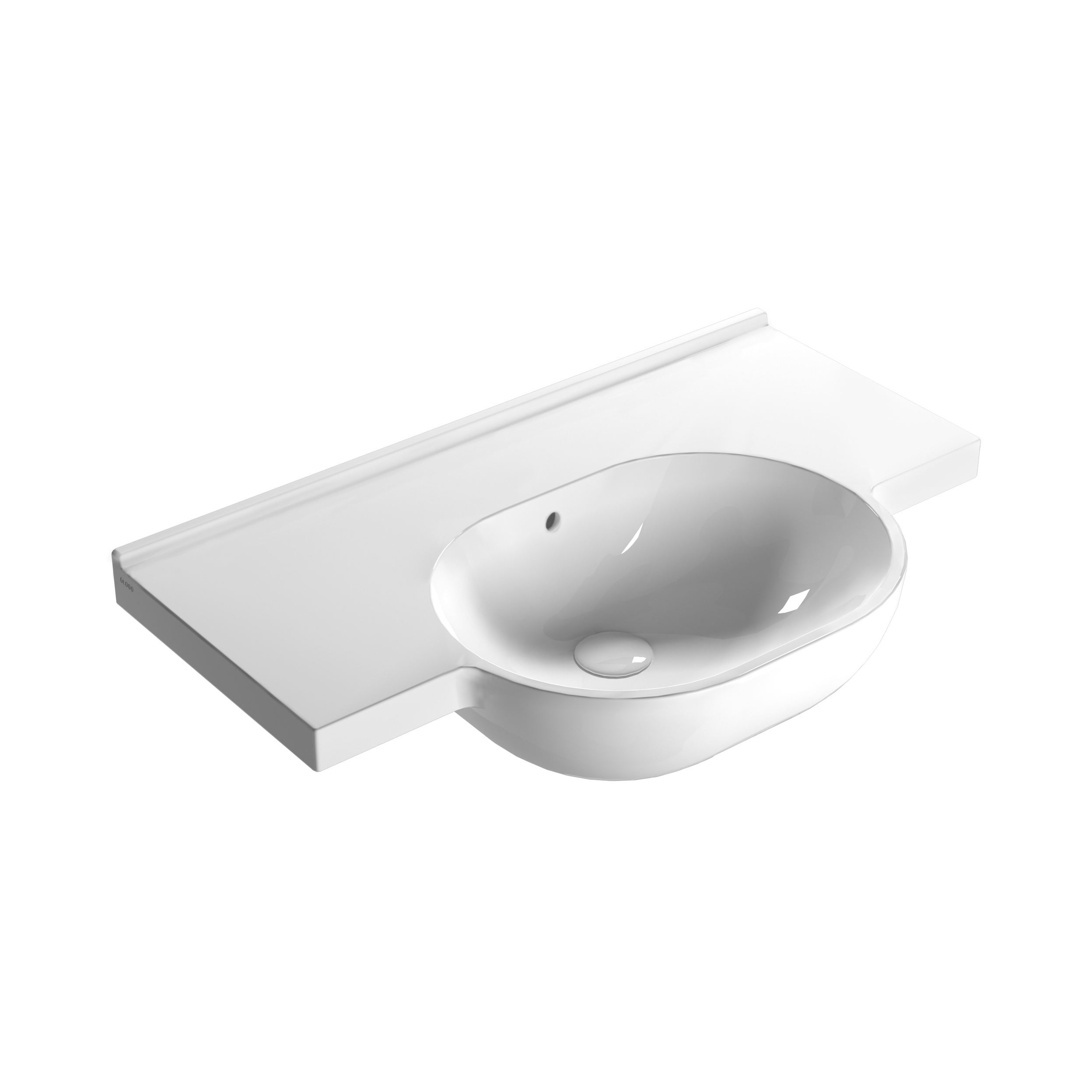 Display product Basin ME080 from manufacturer CERAMICA GLOBO