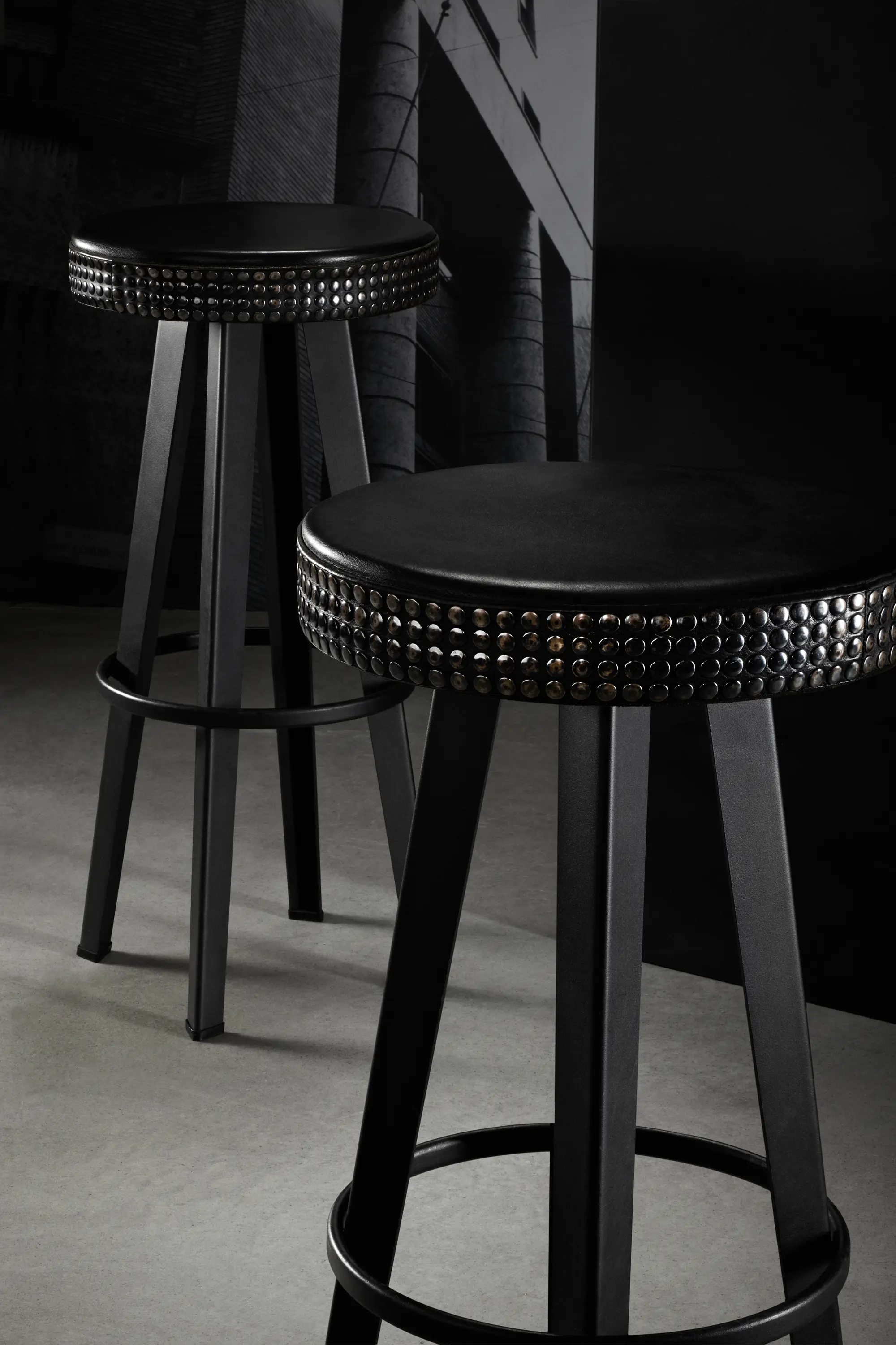 Diesel with Moroso - Stud Low stool