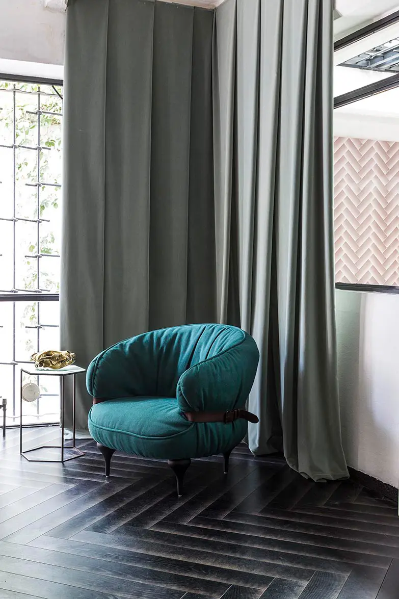 Diesel with Moroso - Chubby Chic Stool