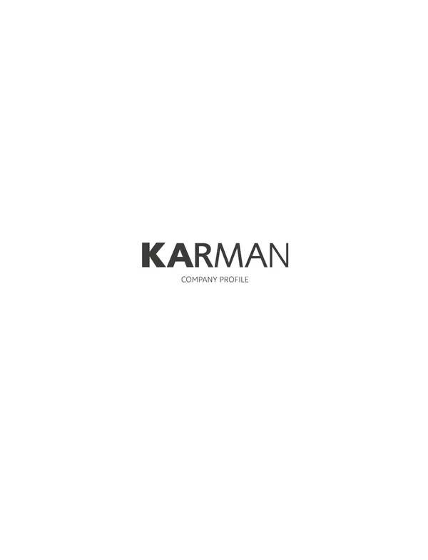 Preview image for the file KARMAN company profile