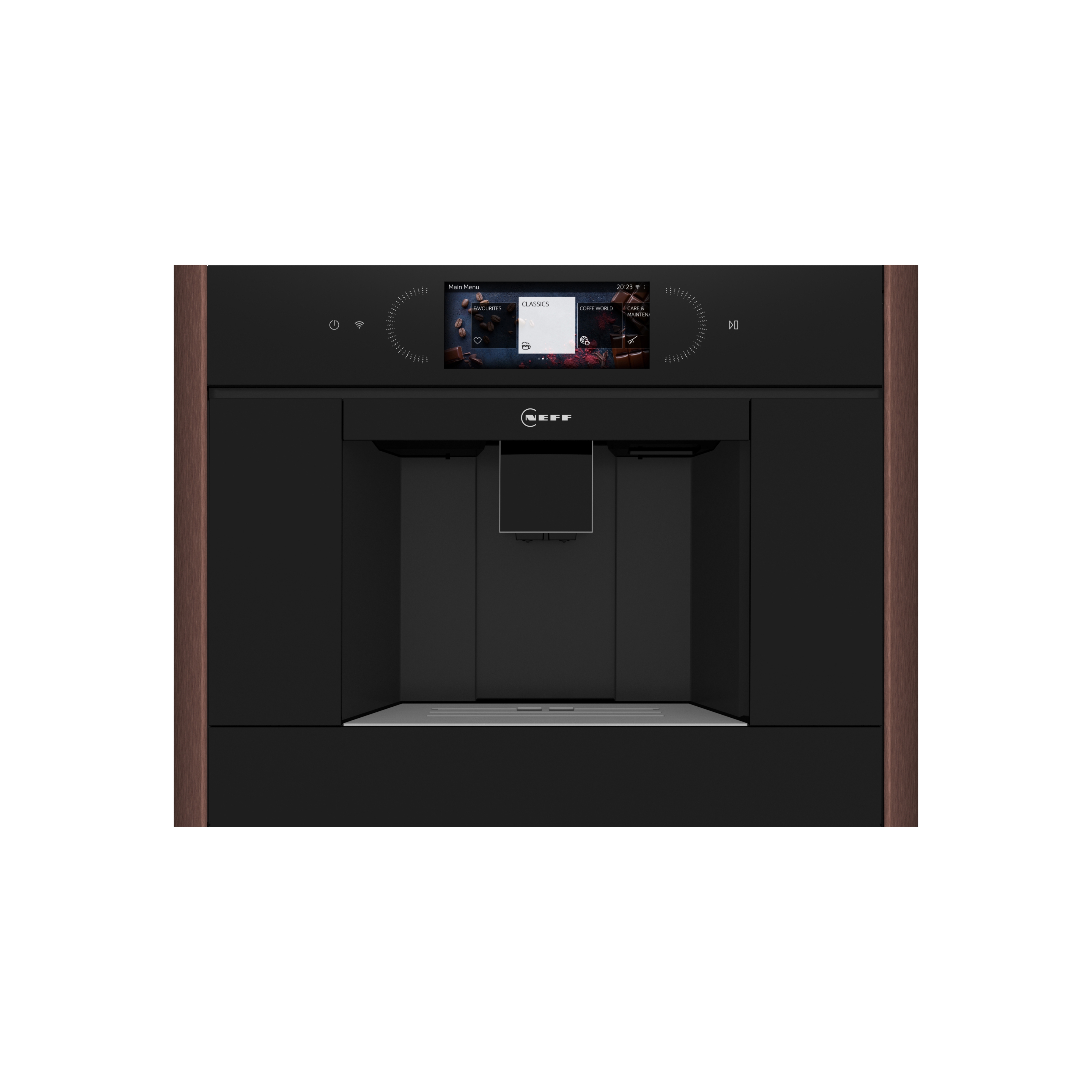 Mostrar el producto Coffee Machine | N 90 Built-in fully automatic coffee machine del fabricante Neff
