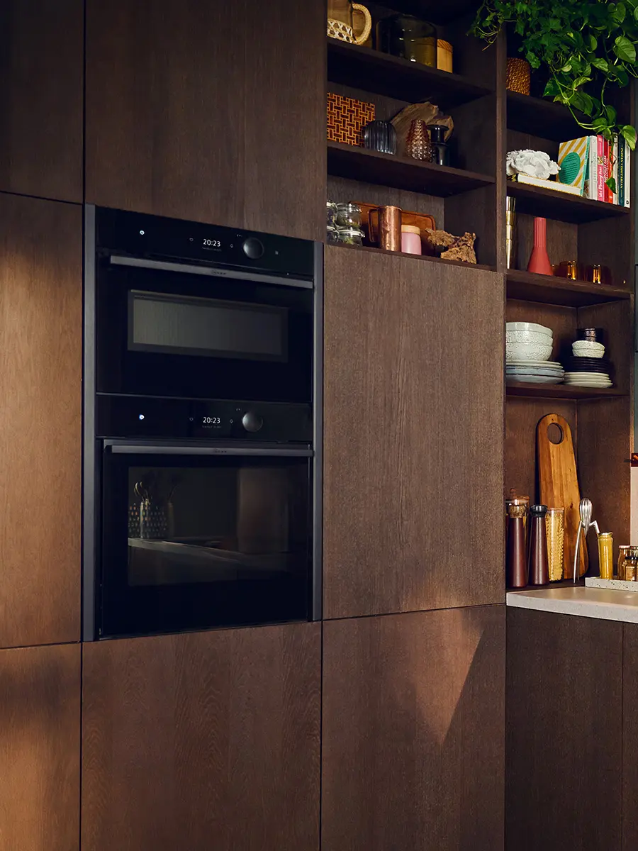 Neff - Ovens | N 90 Built-in oven with added steam function - Anthracite Grey
