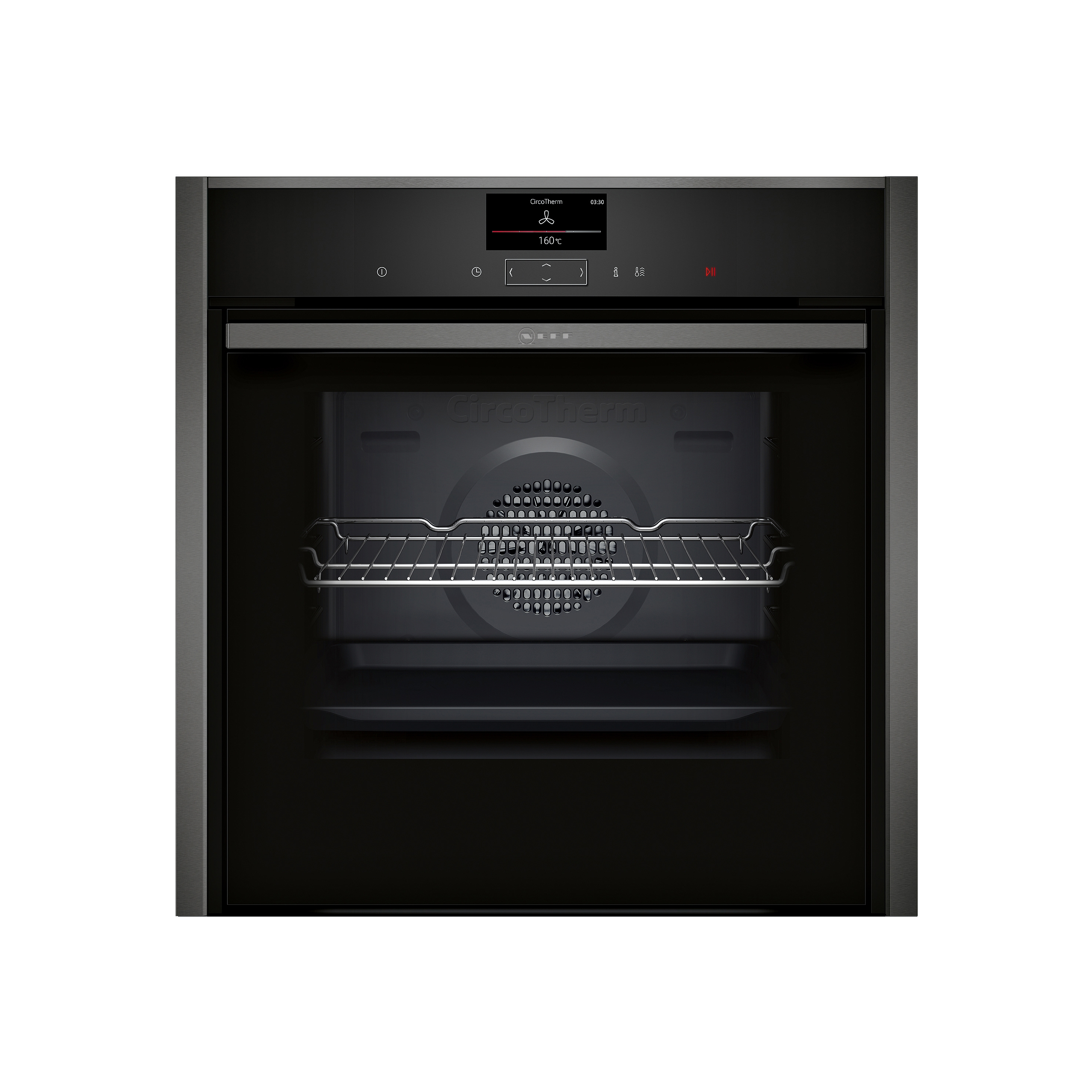 Afficher le produit Ovens | N 90 Built-in oven - Graphite Grey du fabricant Neff