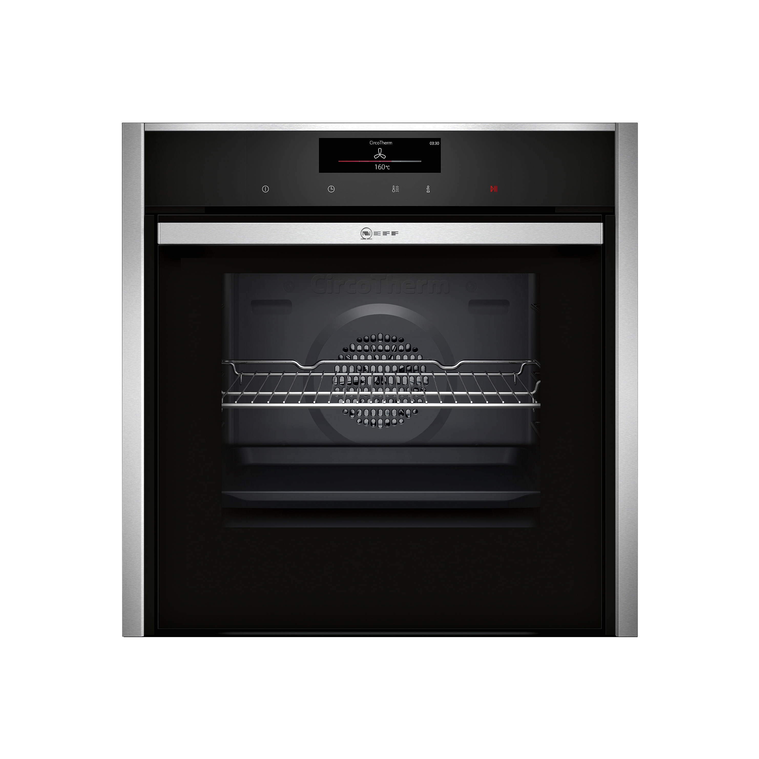 Afficher le produit Ovens | N 90 Built-in oven - Stainless Steel du fabricant Neff