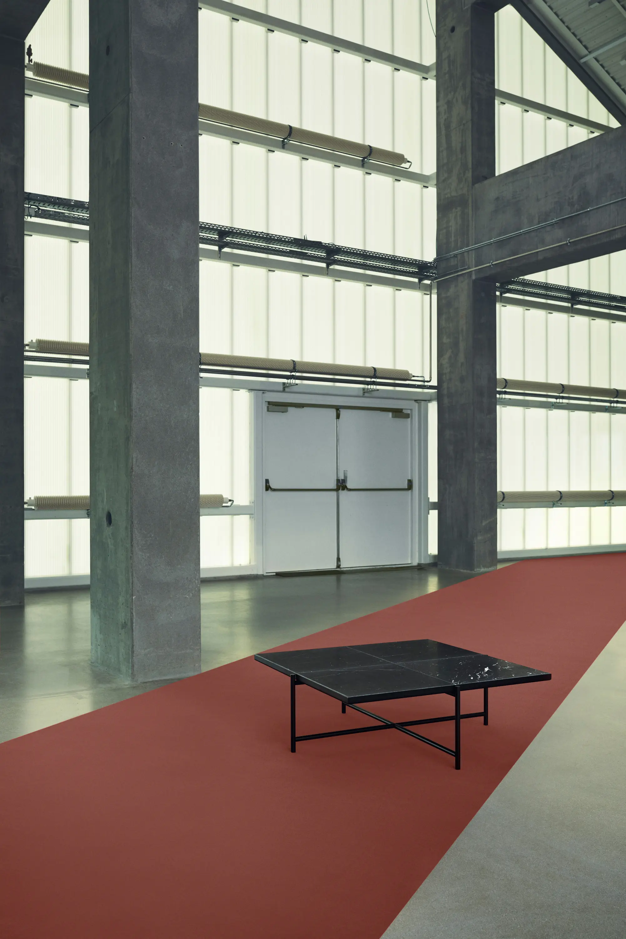HANDVÄRK - Coffee Table 90 Black - Black Marble