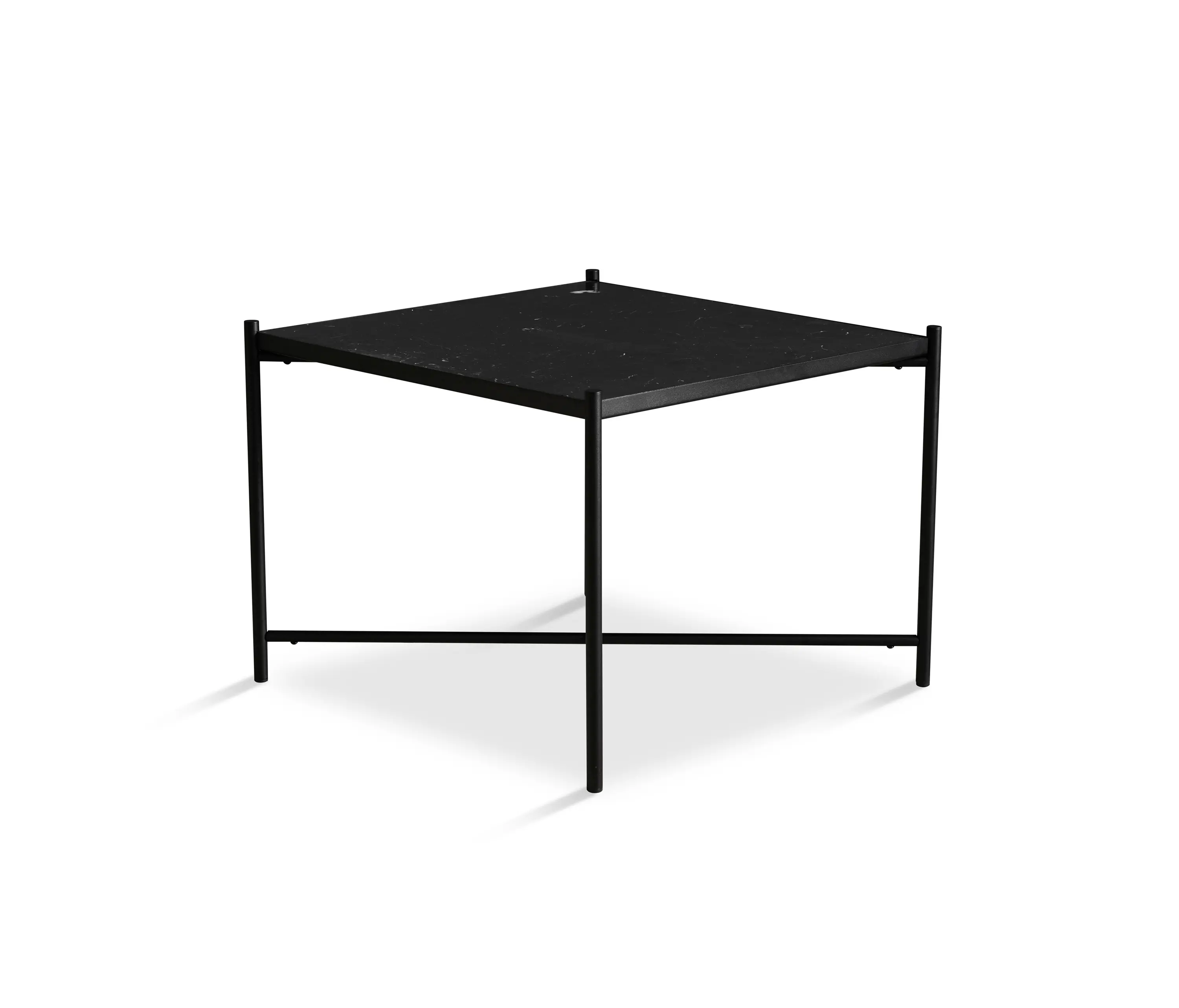 HANDVÄRK - Coffee Table 60 Black - Black Marble