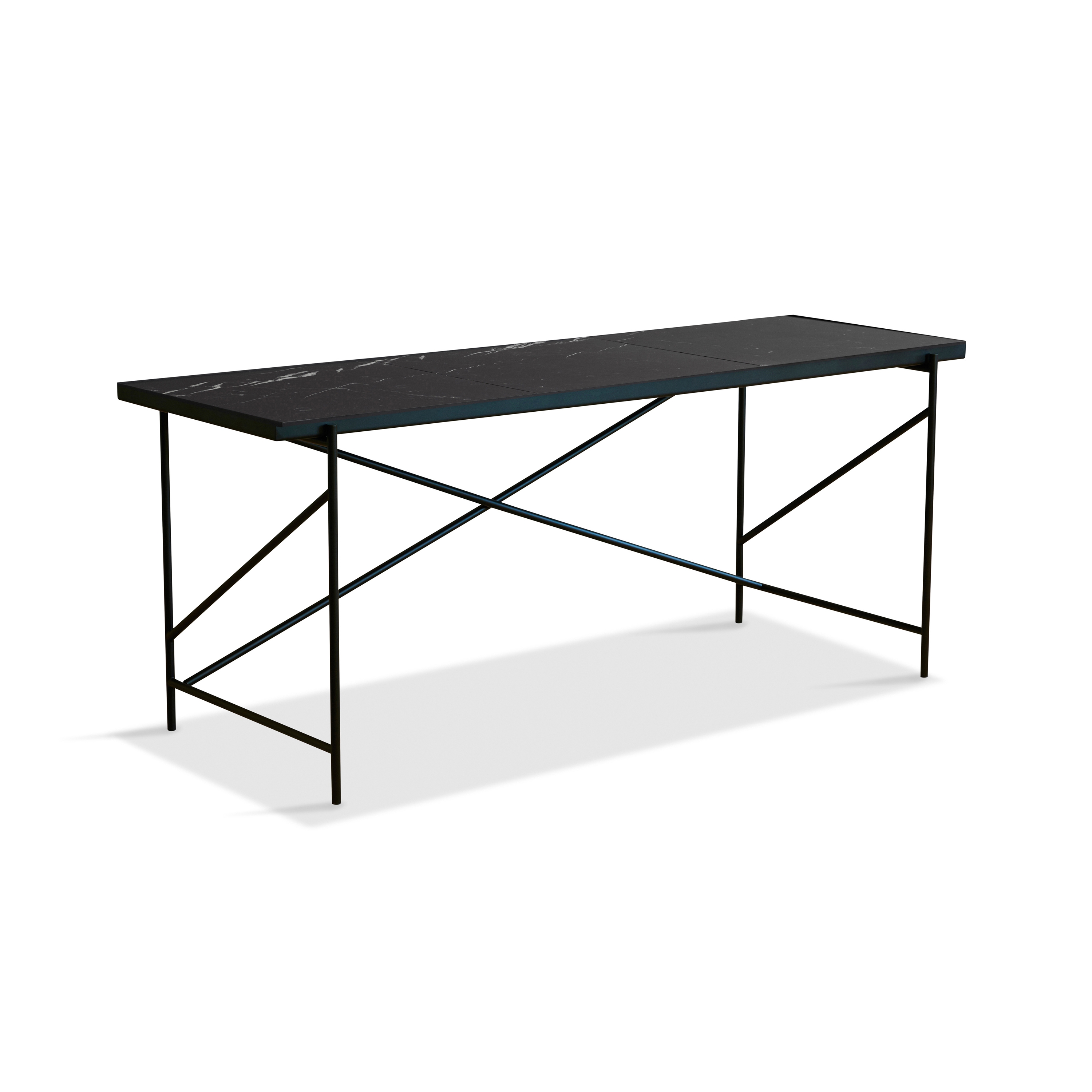 Vertoon produk Desk Black - Black Marble van vervaardiger HANDVÄRK
