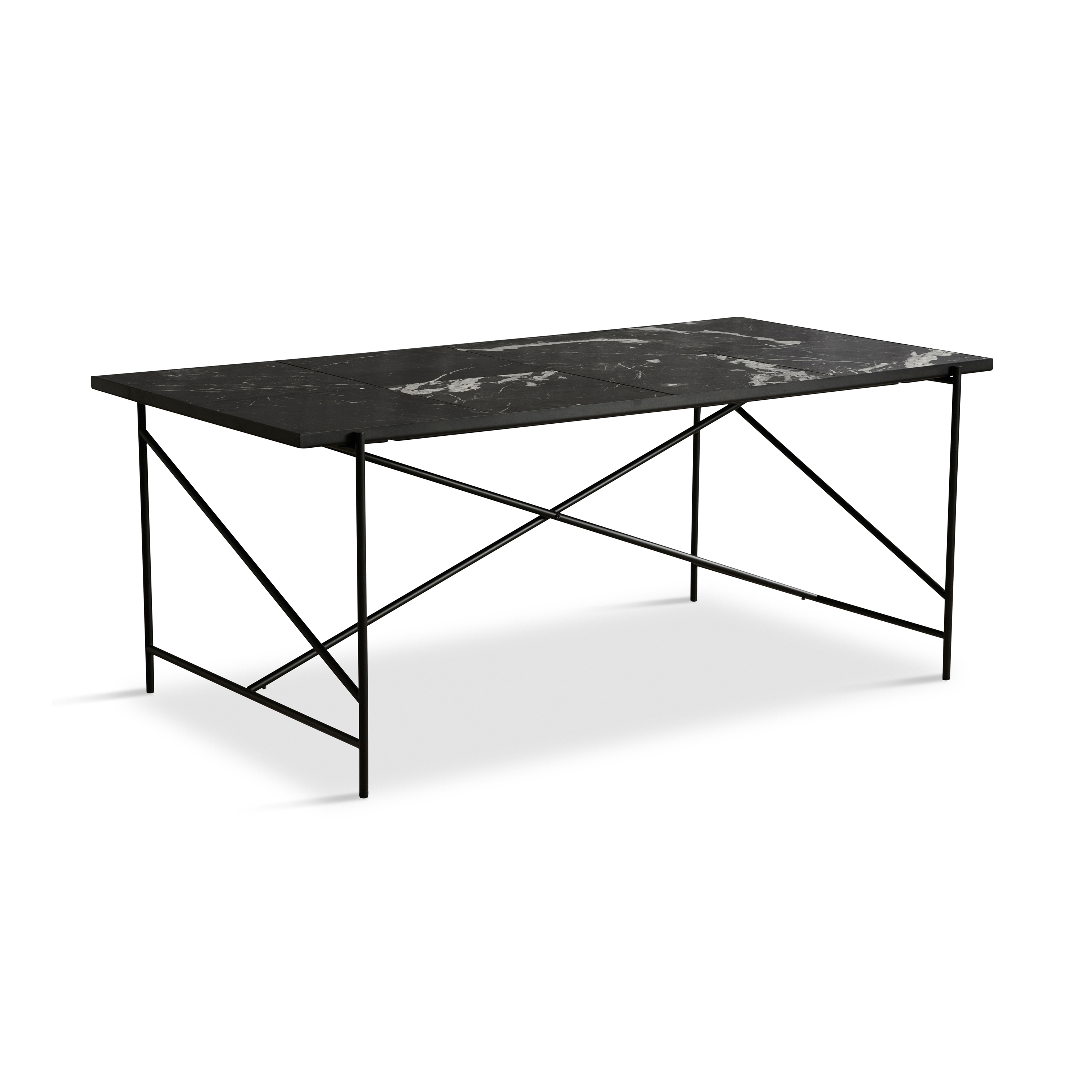Vertoon produk Dining Table 185 Black - Black Marble van vervaardiger HANDVÄRK