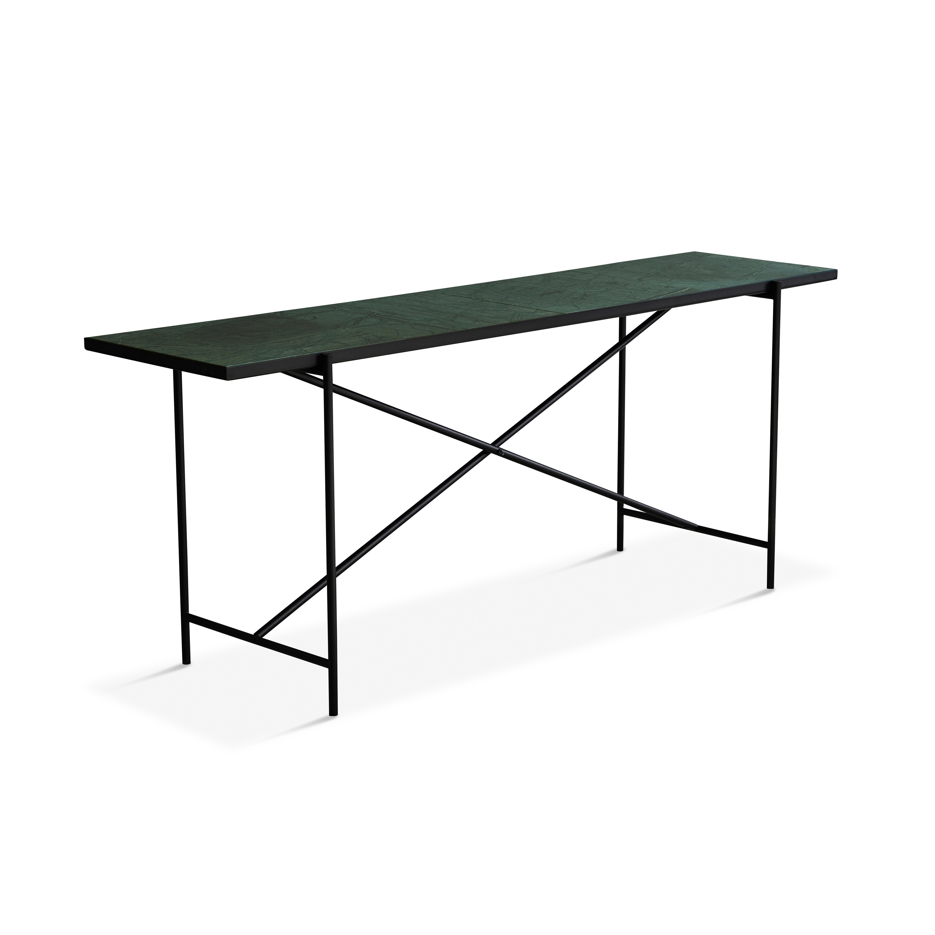 Afficher le produit Console Black - Green Marble du fabricant HANDVÄRK