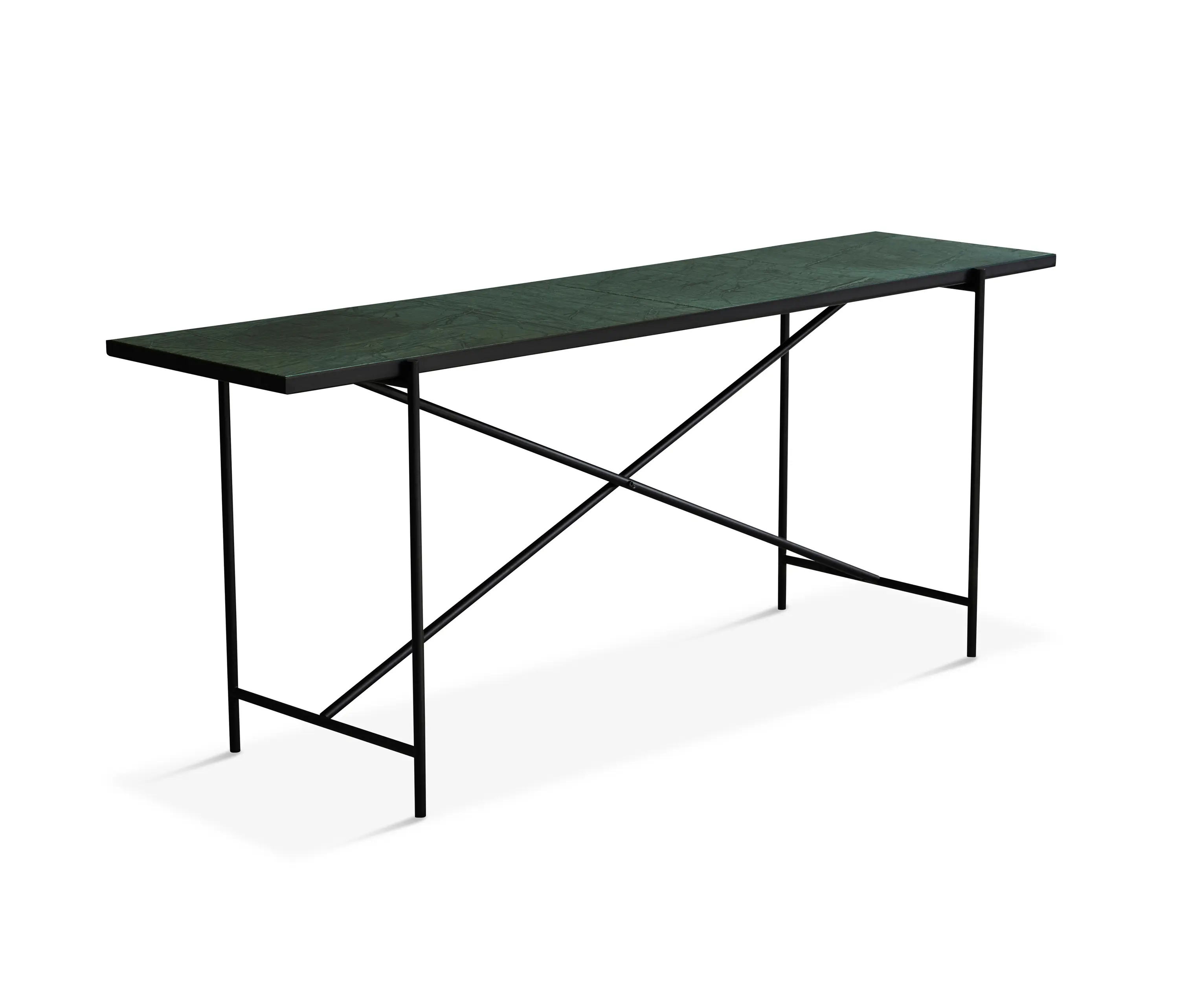 HANDVÄRK - Console Black - Green Marble