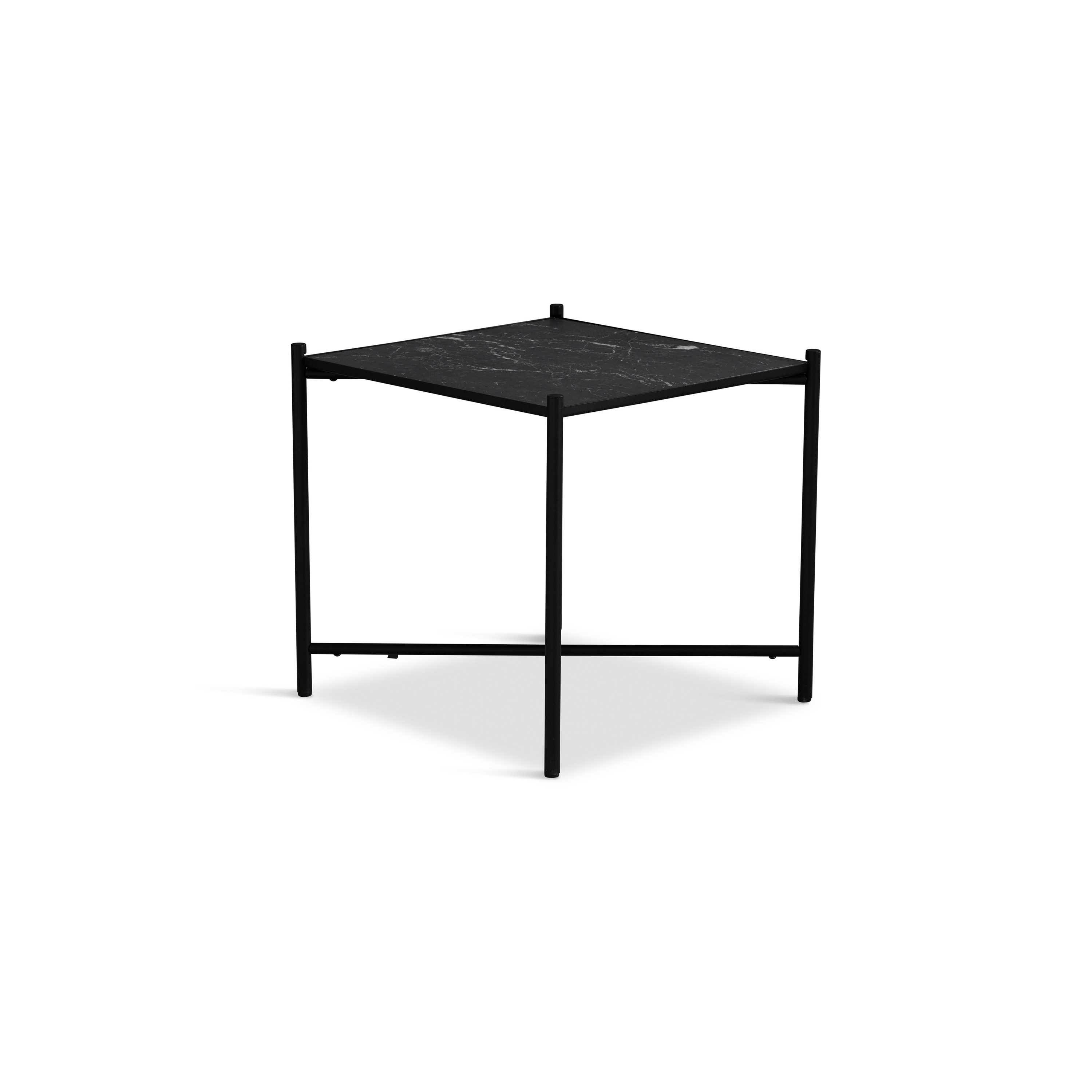 Vertoon produk Side Table Black - Black Marble van vervaardiger HANDVÄRK