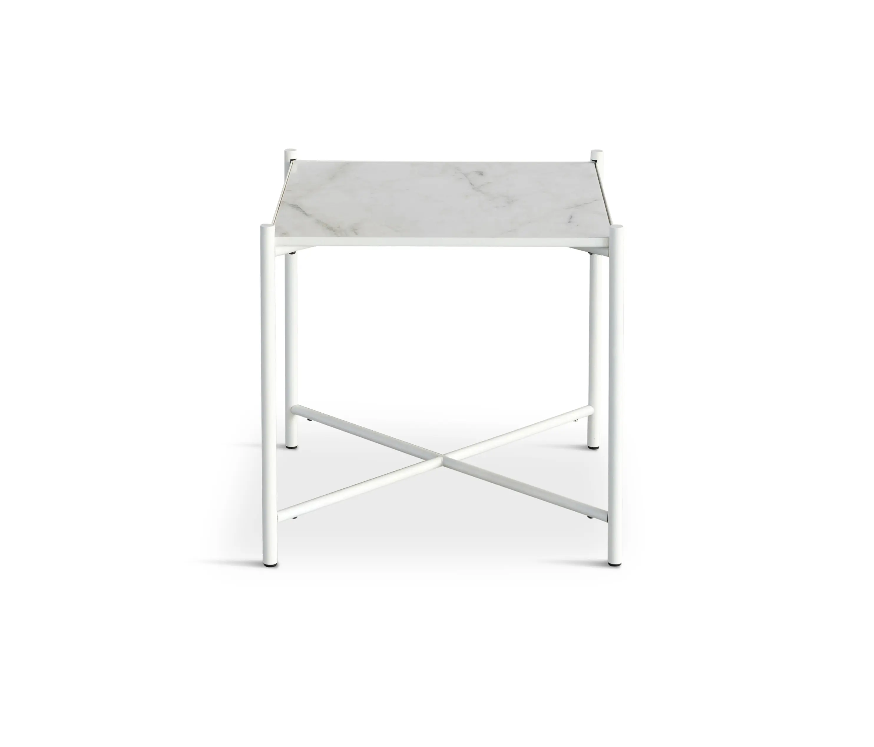 HANDVÄRK - Side Table  White - White Marble