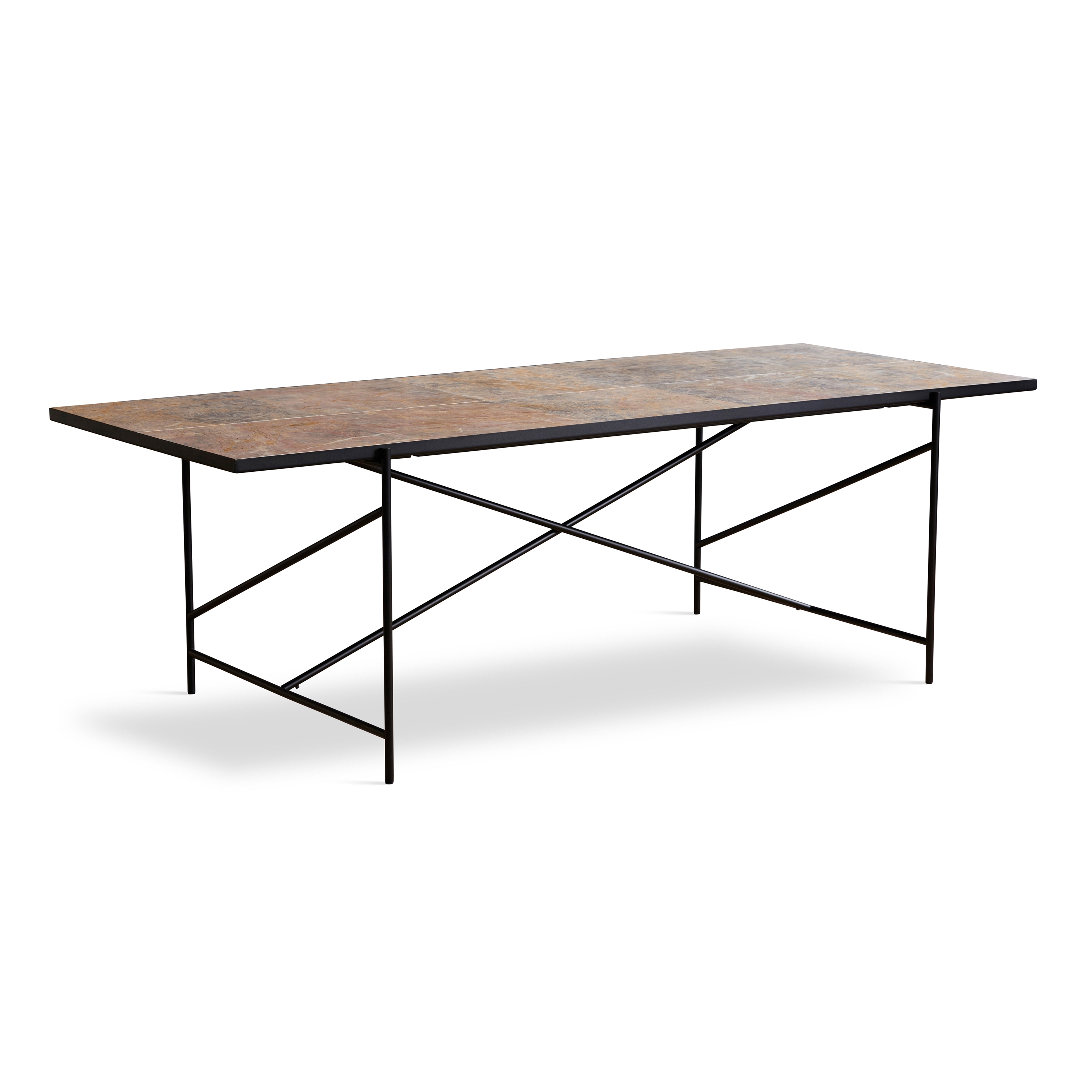 Dining Table 230 Black - Colombe D'or Marble