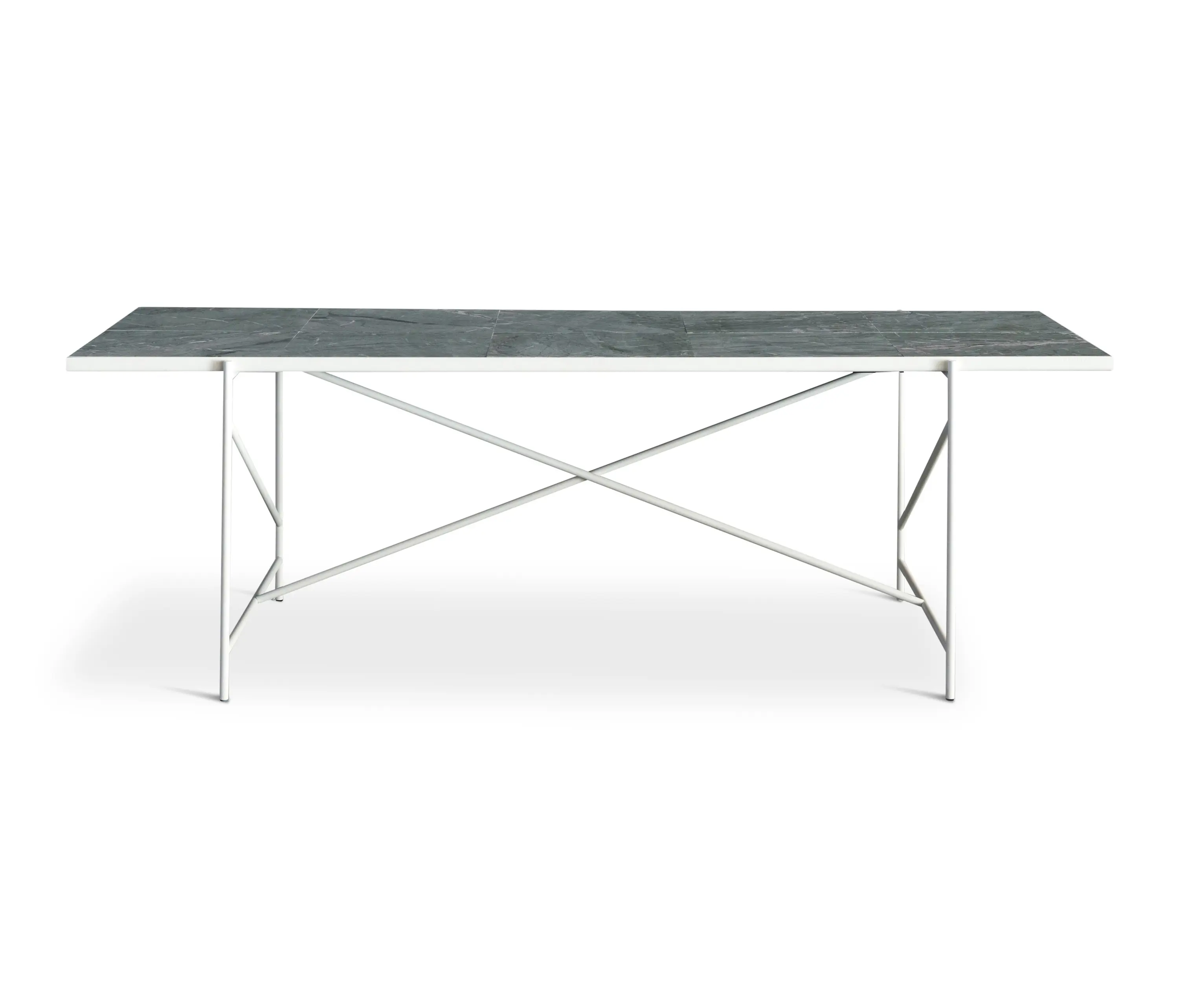 HANDVÄRK - Dining Table 230 White - Dolceacqua Marble