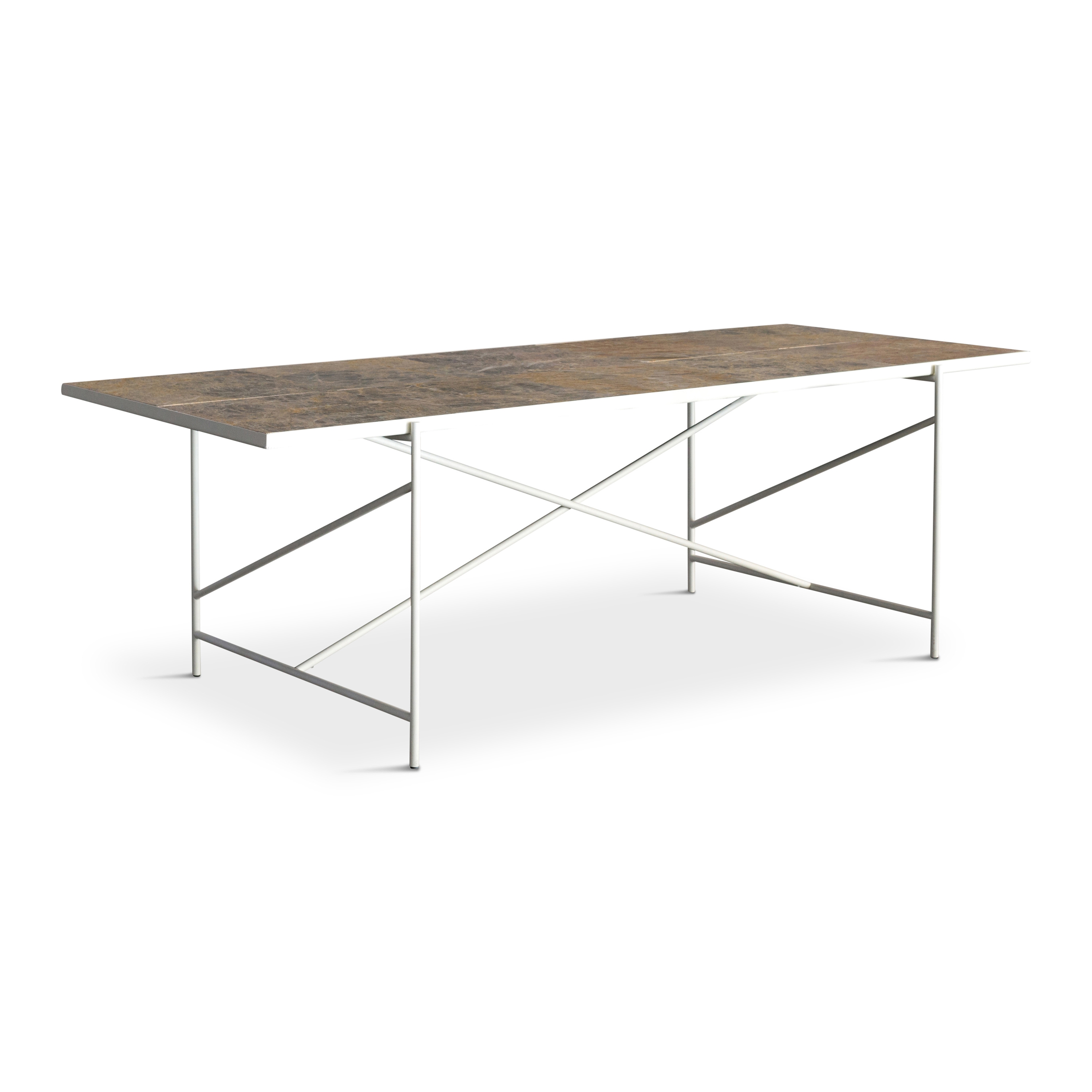 Vertoon produk Dining Table 230 White - Colombe d'Or Marble van vervaardiger HANDVÄRK