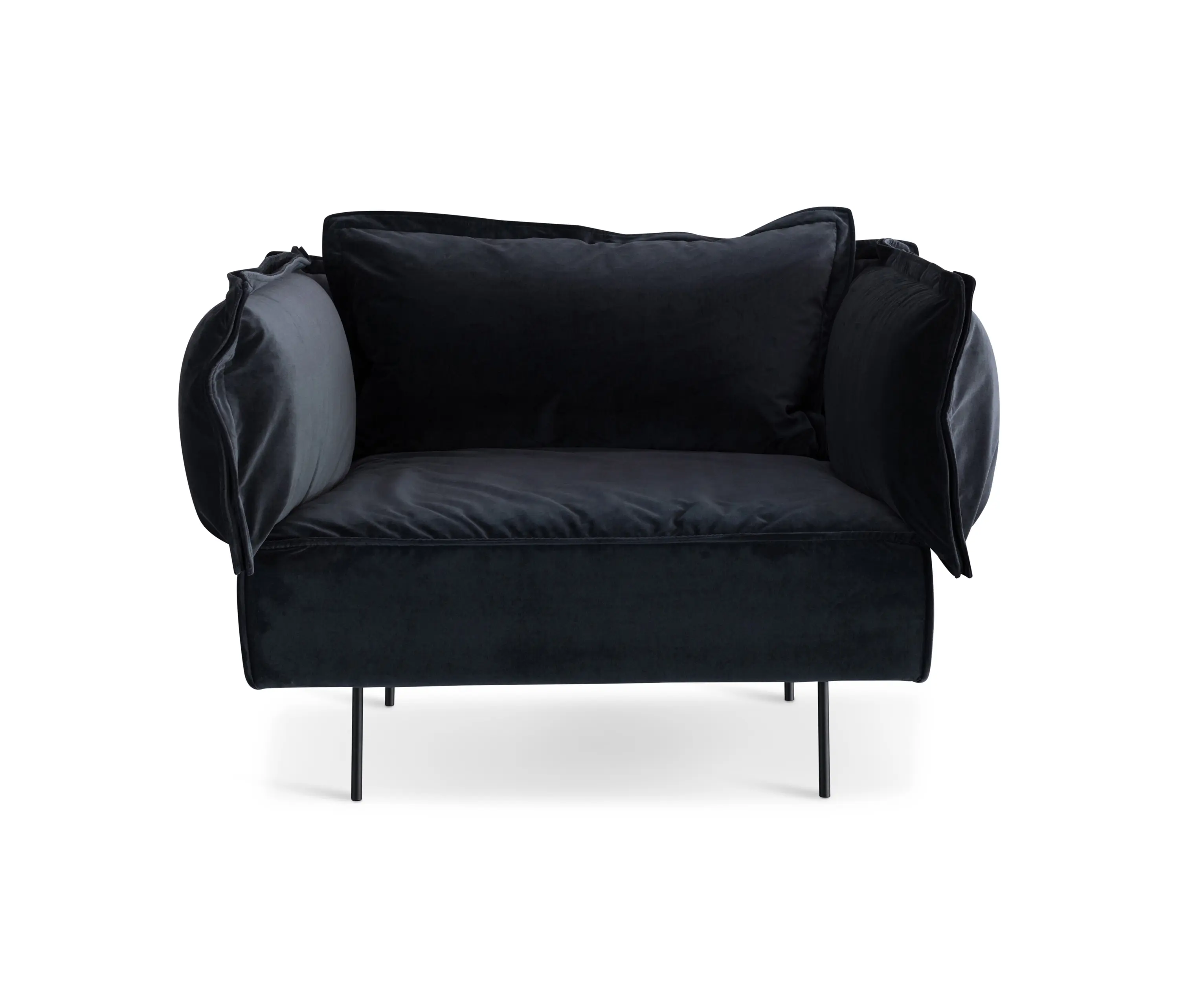 HANDVÄRK - 1-Seat Lounge Chair - dark grey