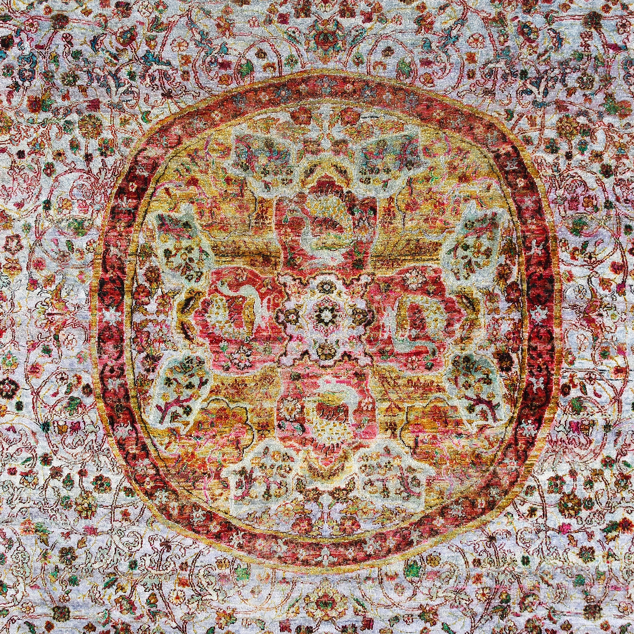 Produkt Kundan Pure Silk Classical Persian Medallion des Herstellers Zollanvari anzeigen