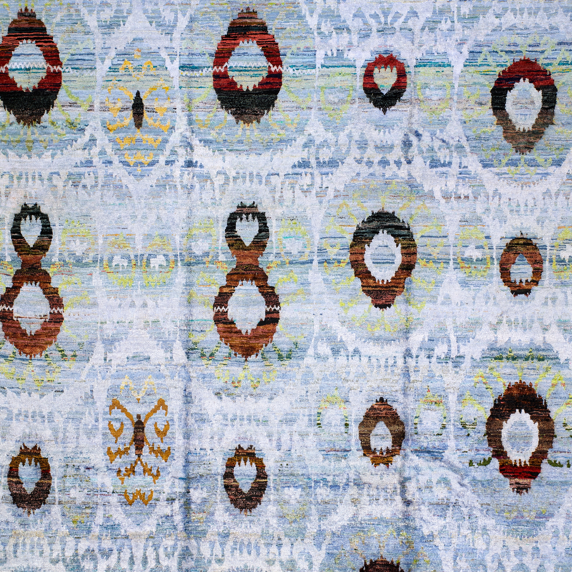 Vertoon produk Kundan Diffusion Koti Silk Ikat van vervaardiger Zollanvari