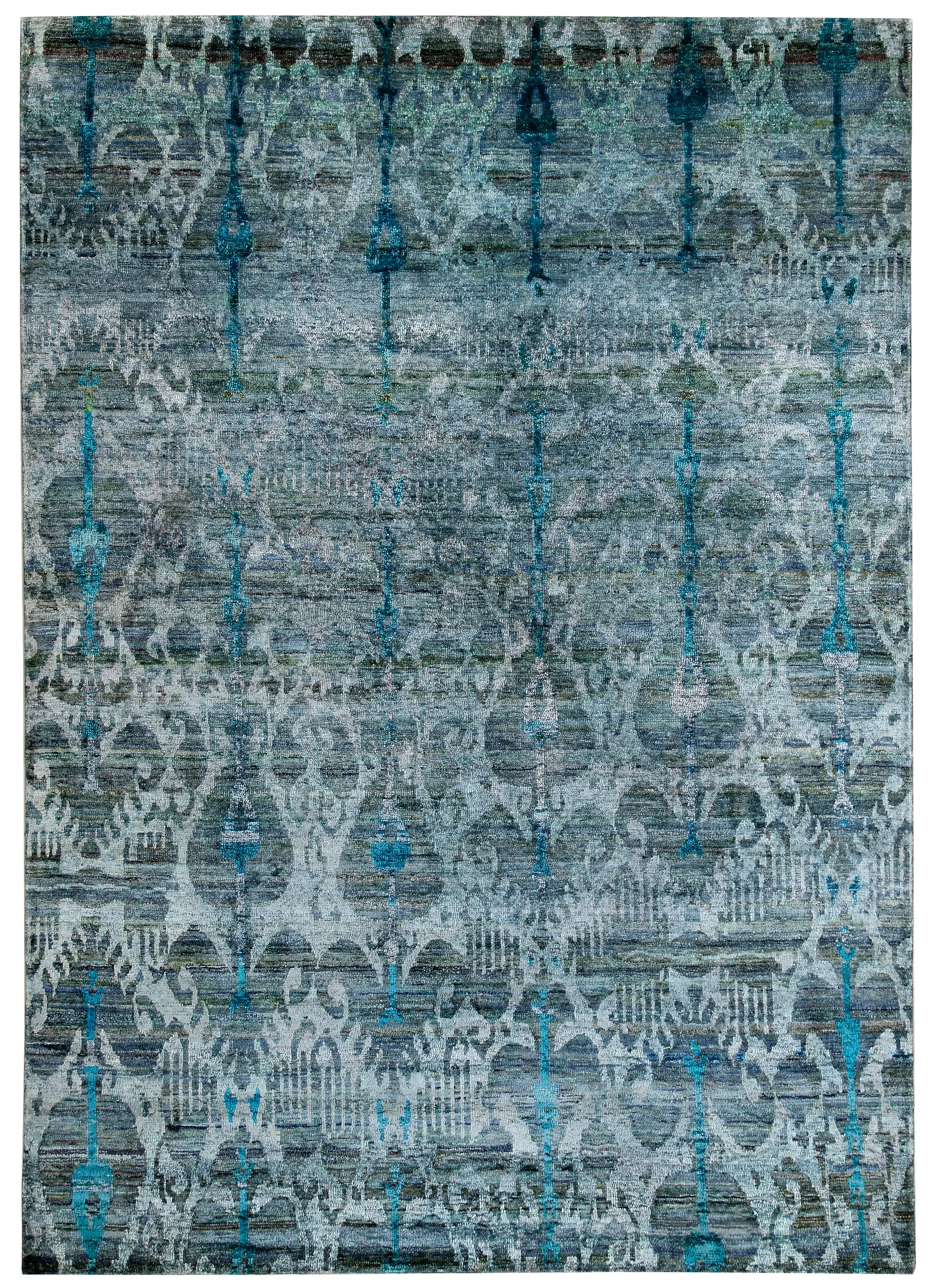 Zollanvari - Kundan Diffusion Koti Silk Ikat