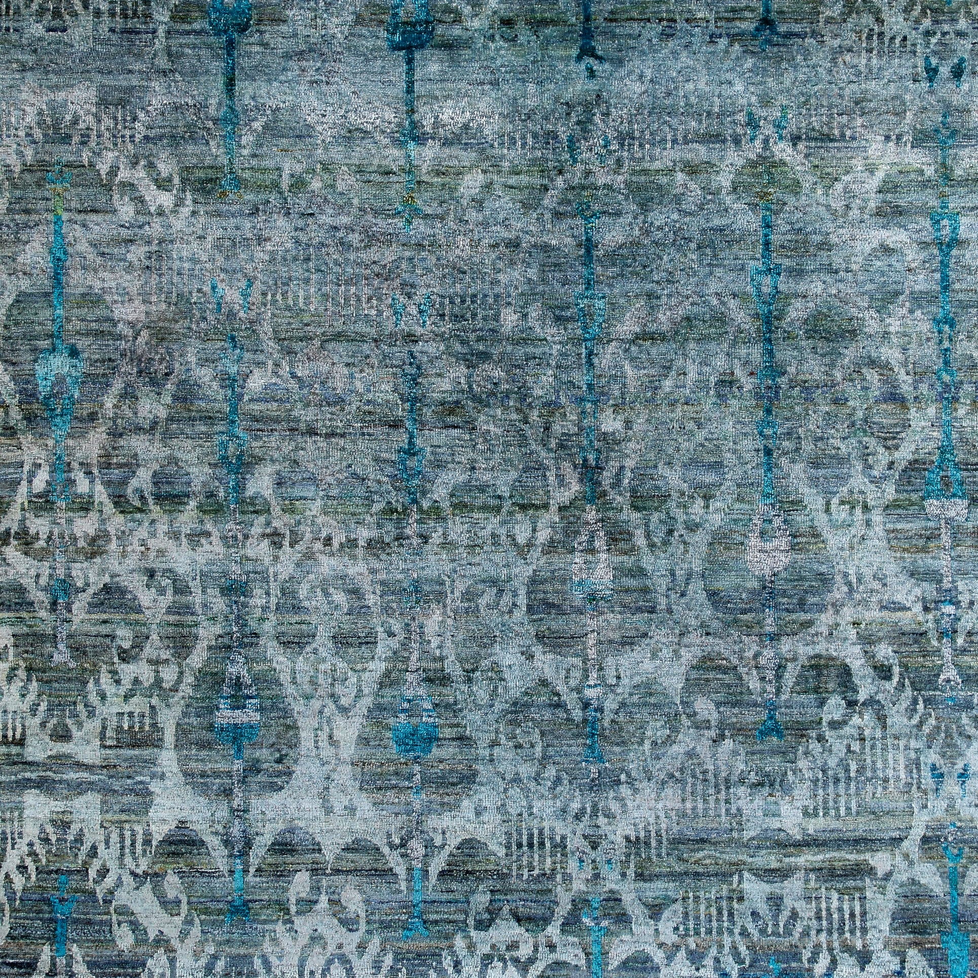 Afficher le produit Kundan Diffusion Koti Silk Ikat du fabricant Zollanvari