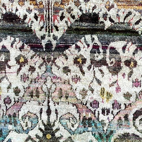 Afficher le produit Kundan Diffusion Koti Silk Ikat Runner du fabricant Zollanvari