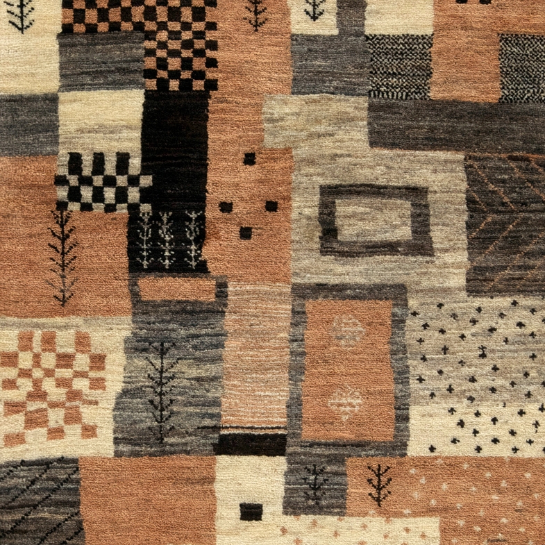 Mostrar el producto Gabbehs Geometric Abstract Squares Runner del fabricante Zollanvari