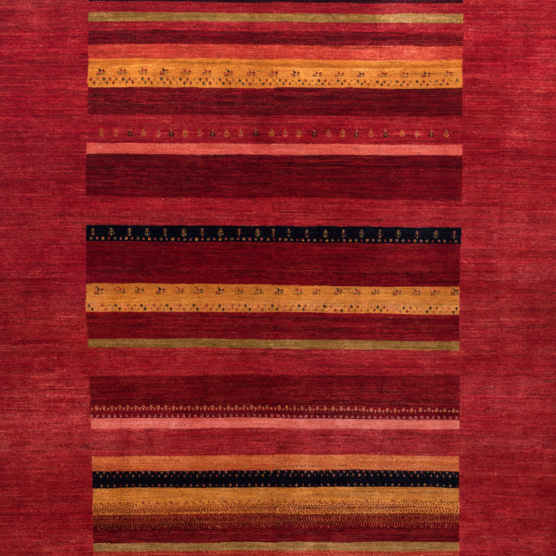 Vertoon produk Gabbehs Geometric Framed Stripes 1 van vervaardiger Zollanvari