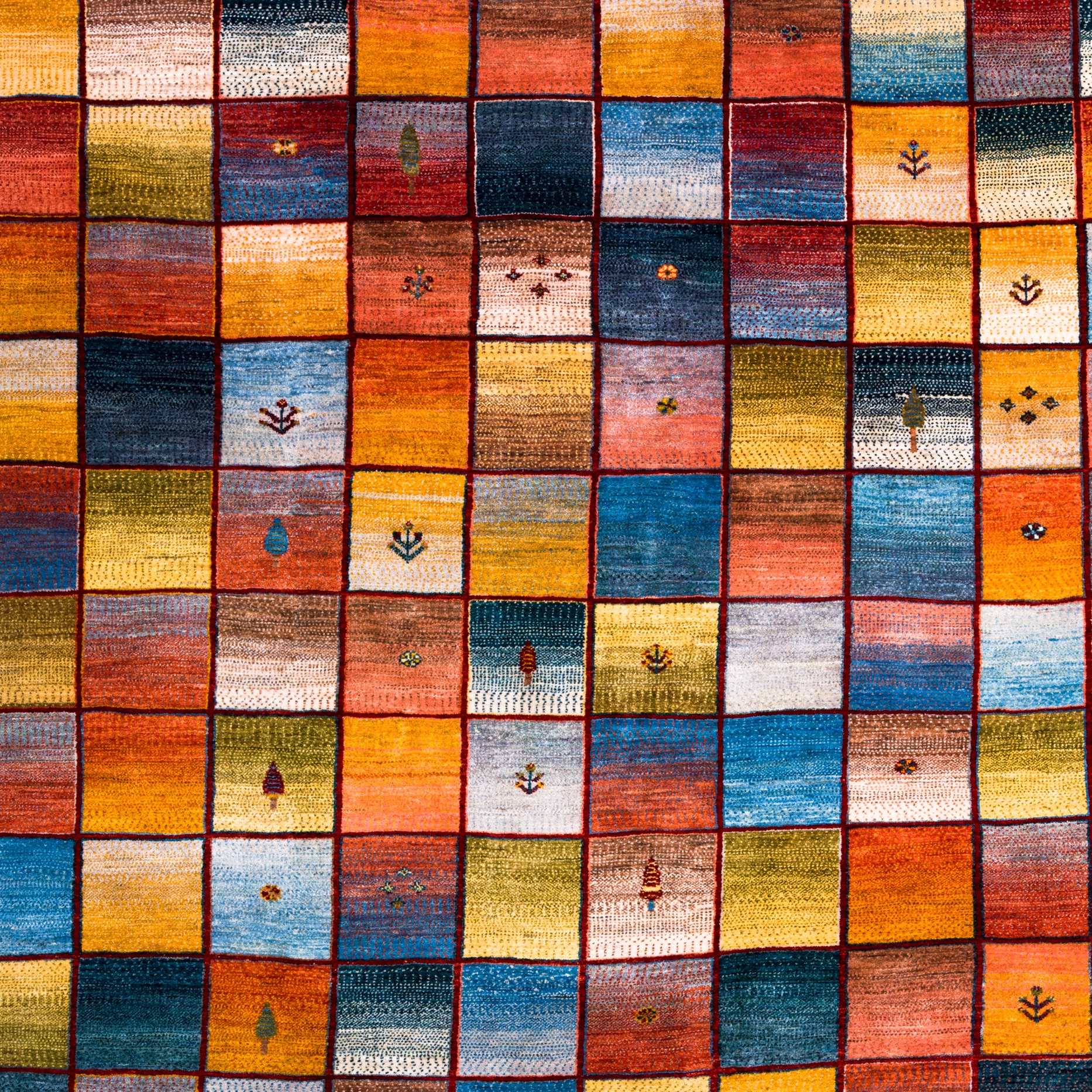 Vertoon produk Gabbehs Geometric Squares Revisited 7 van vervaardiger Zollanvari
