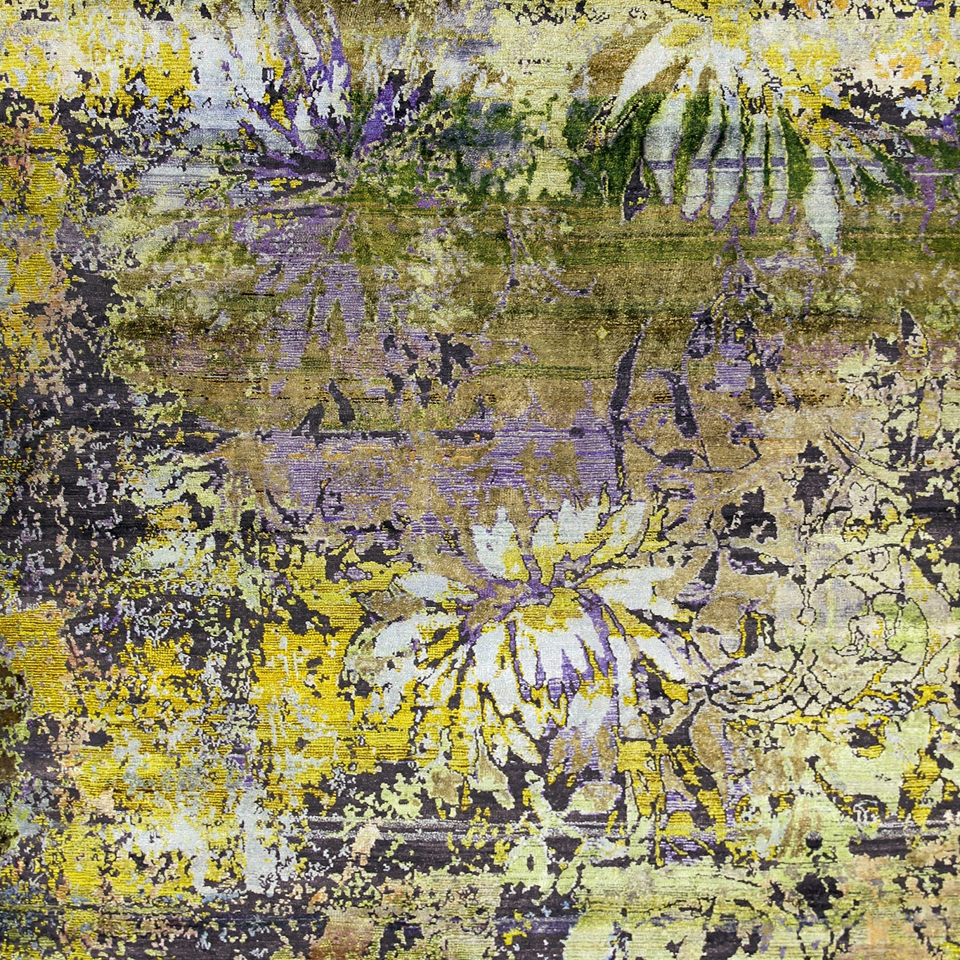 Mostra il prodotto Kundan Diffusion Koti Silk Chinese Flower-Power del produttore Zollanvari