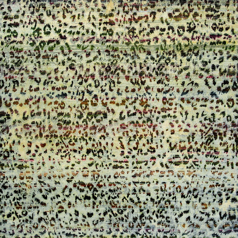 Mostrar el producto Kundan Pure Silk Leopard Iridescence del fabricante Zollanvari