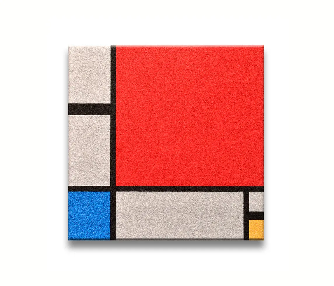 Findeisen - Komposition In Rot, Blau, Gelb