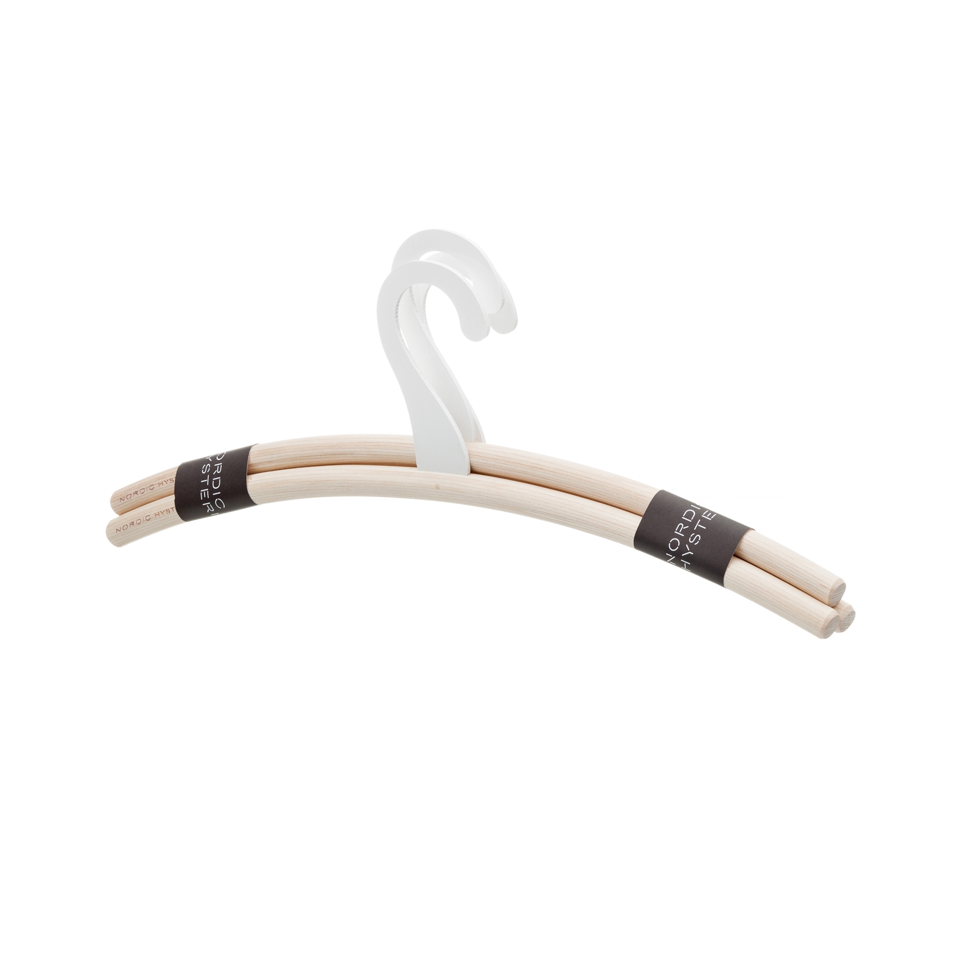 Display product RIIPPA Hanger, nat. white hook, set of 5 from manufacturer Nordic Hysteria