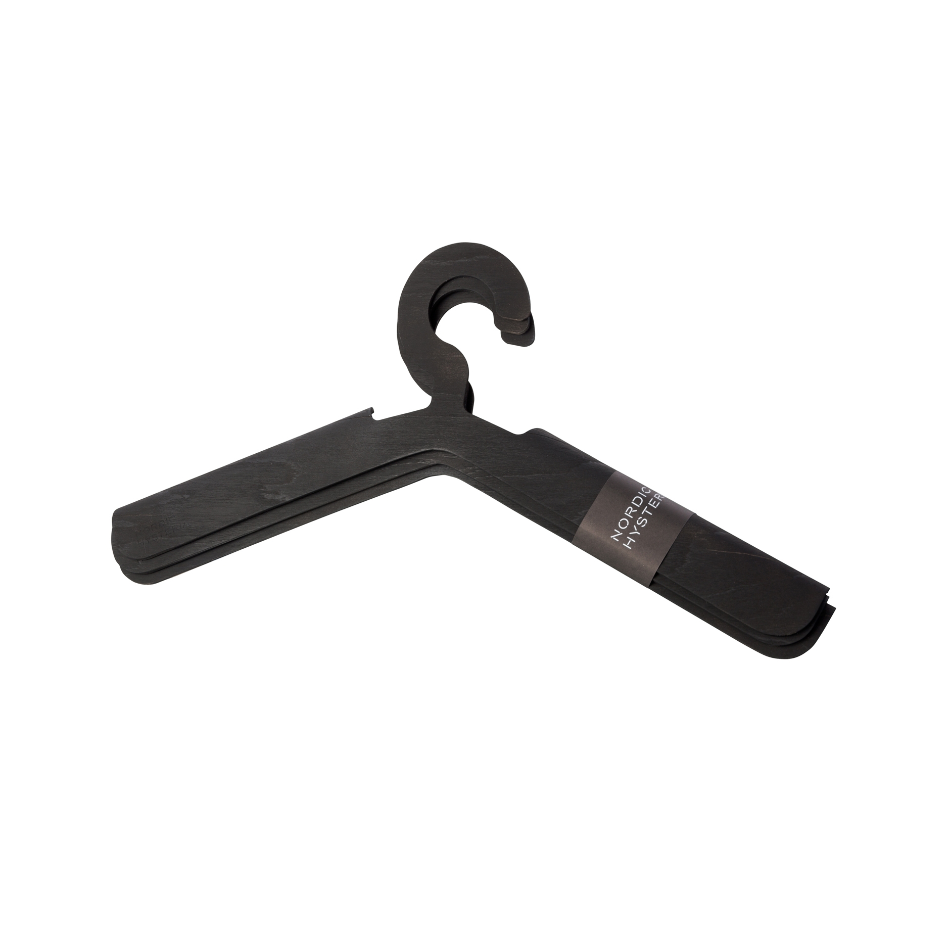 Mostra il prodotto SIIPI Hanger black, set of 5 del produttore Nordic Hysteria